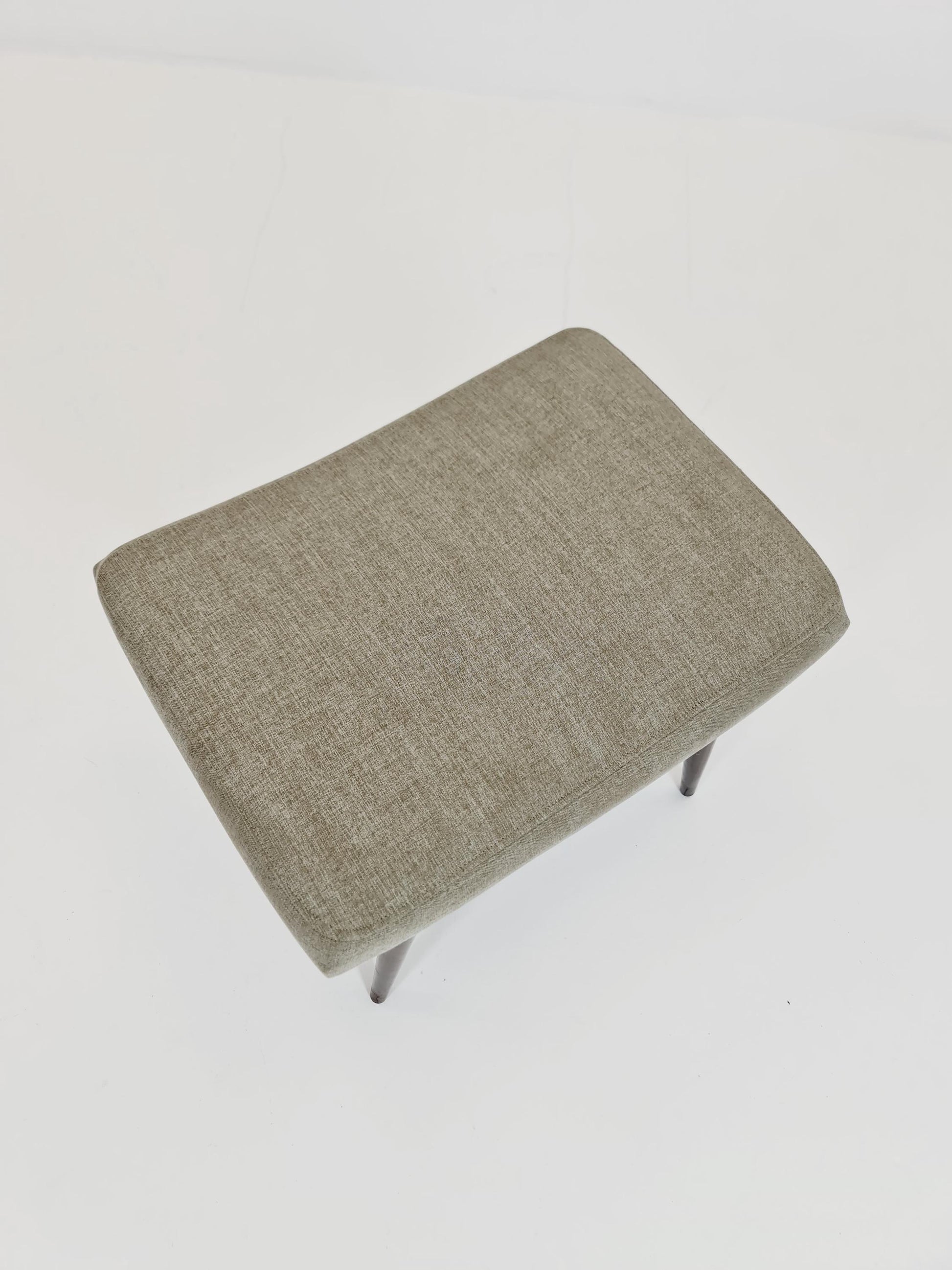 Mid century modern German ottoman/footstool make up stool from the 50s