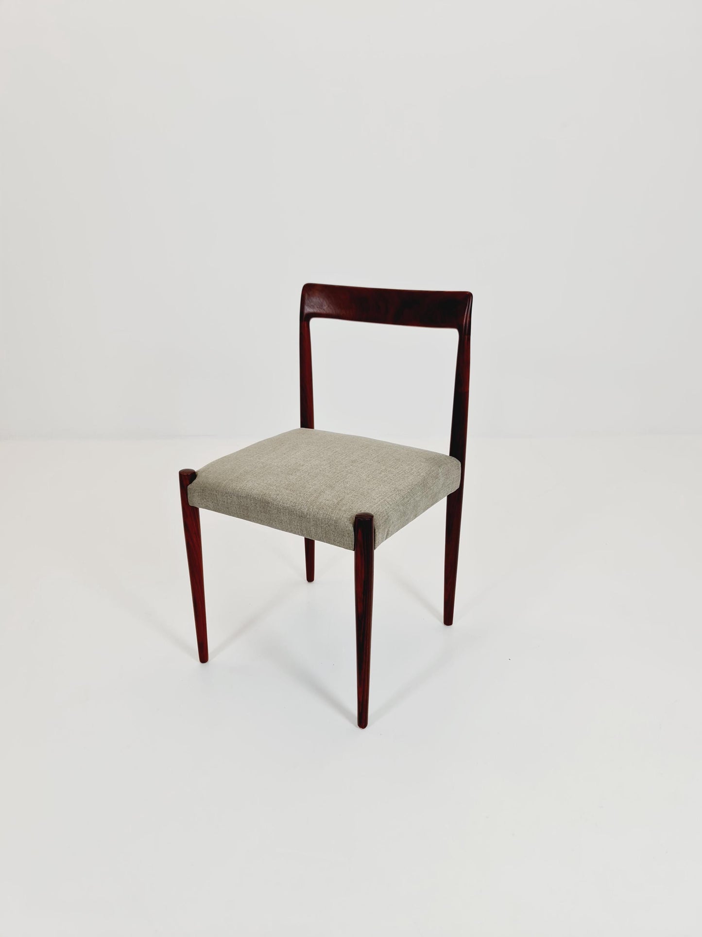 Mid Century Rosewood German chair by Lübke, 1960s