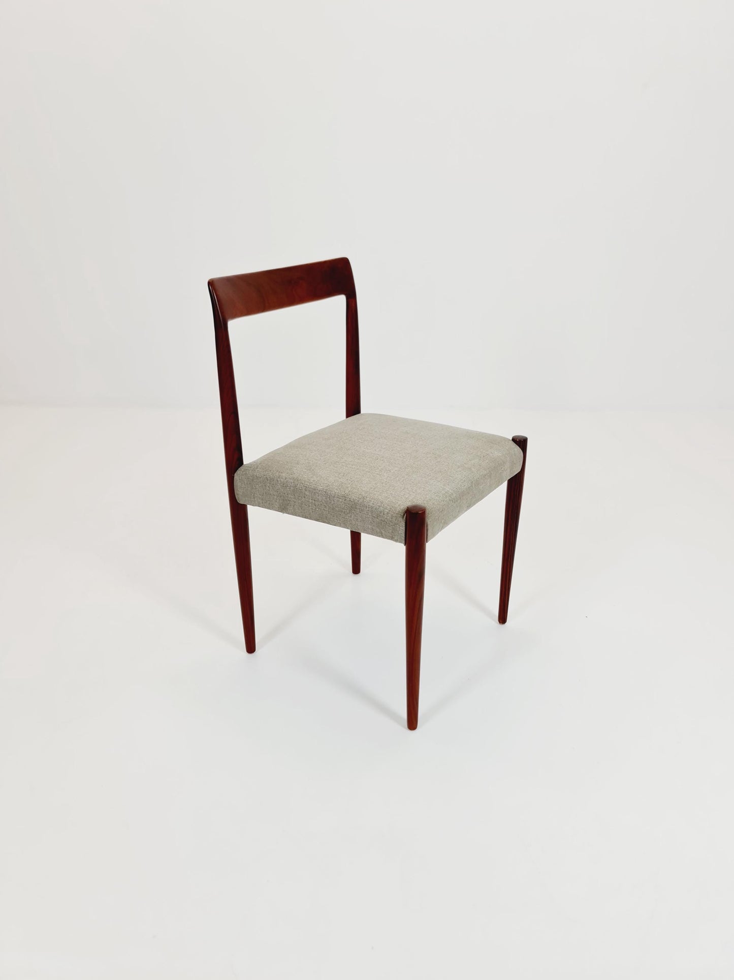 Mid Century Rosewood German chair by Lübke, 1960s