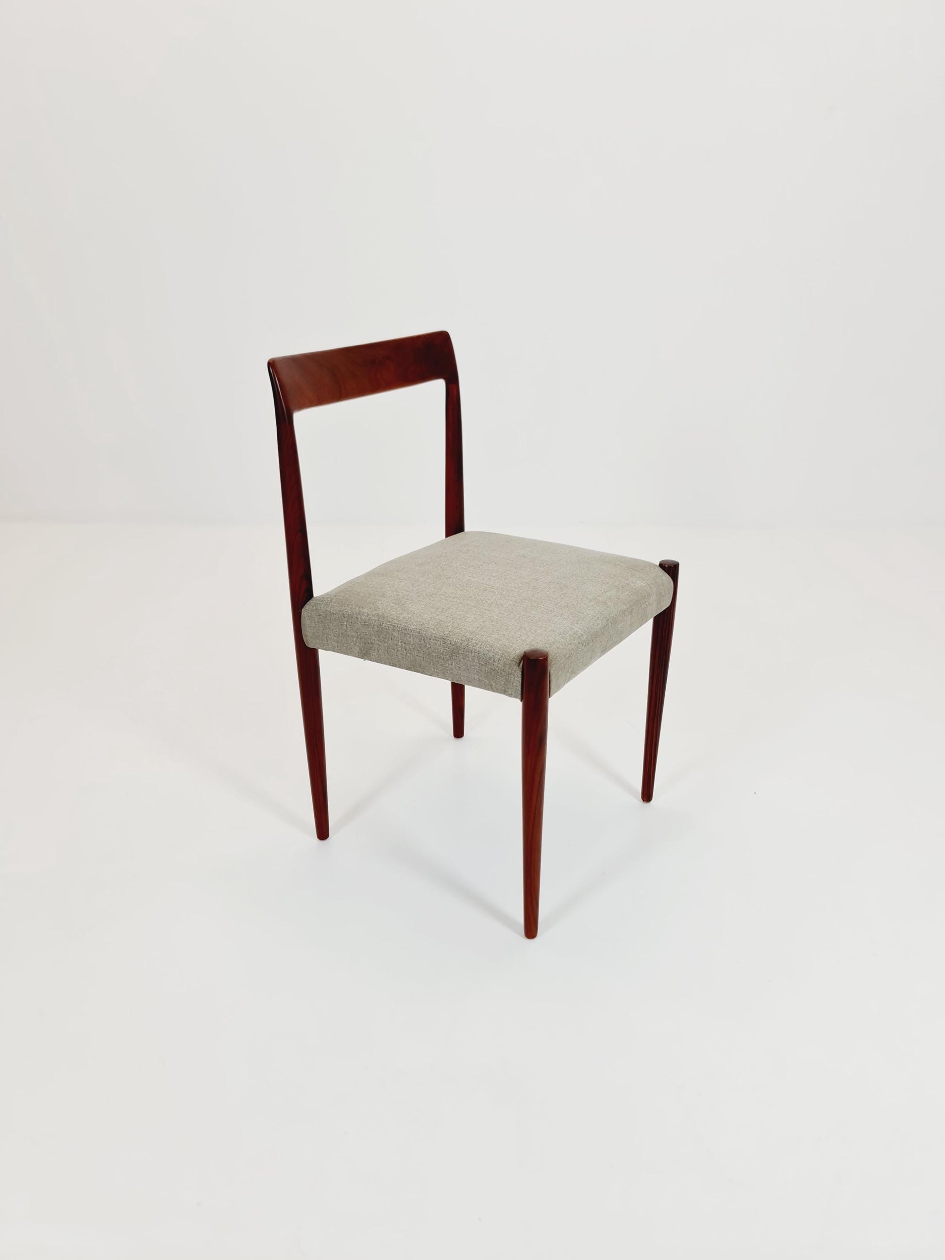 Mid Century Rosewood German chair by Lübke, 1960s