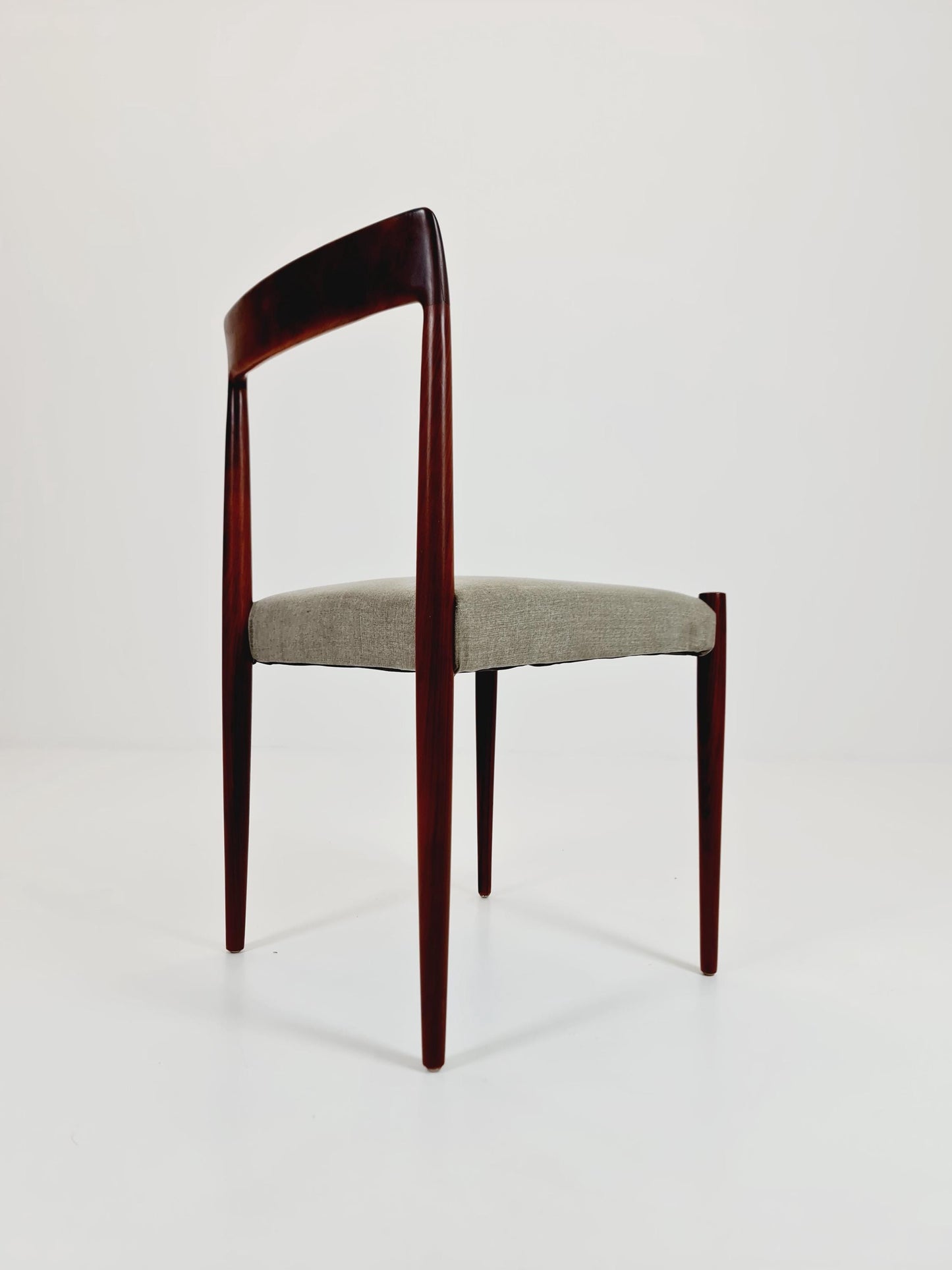 Mid Century Rosewood German chair by Lübke, 1960s