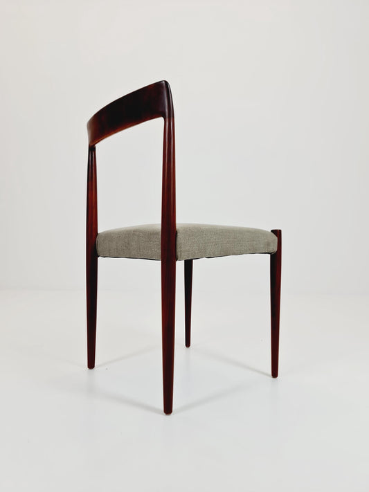 Mid Century Rosewood German chair by Lübke, 1960s