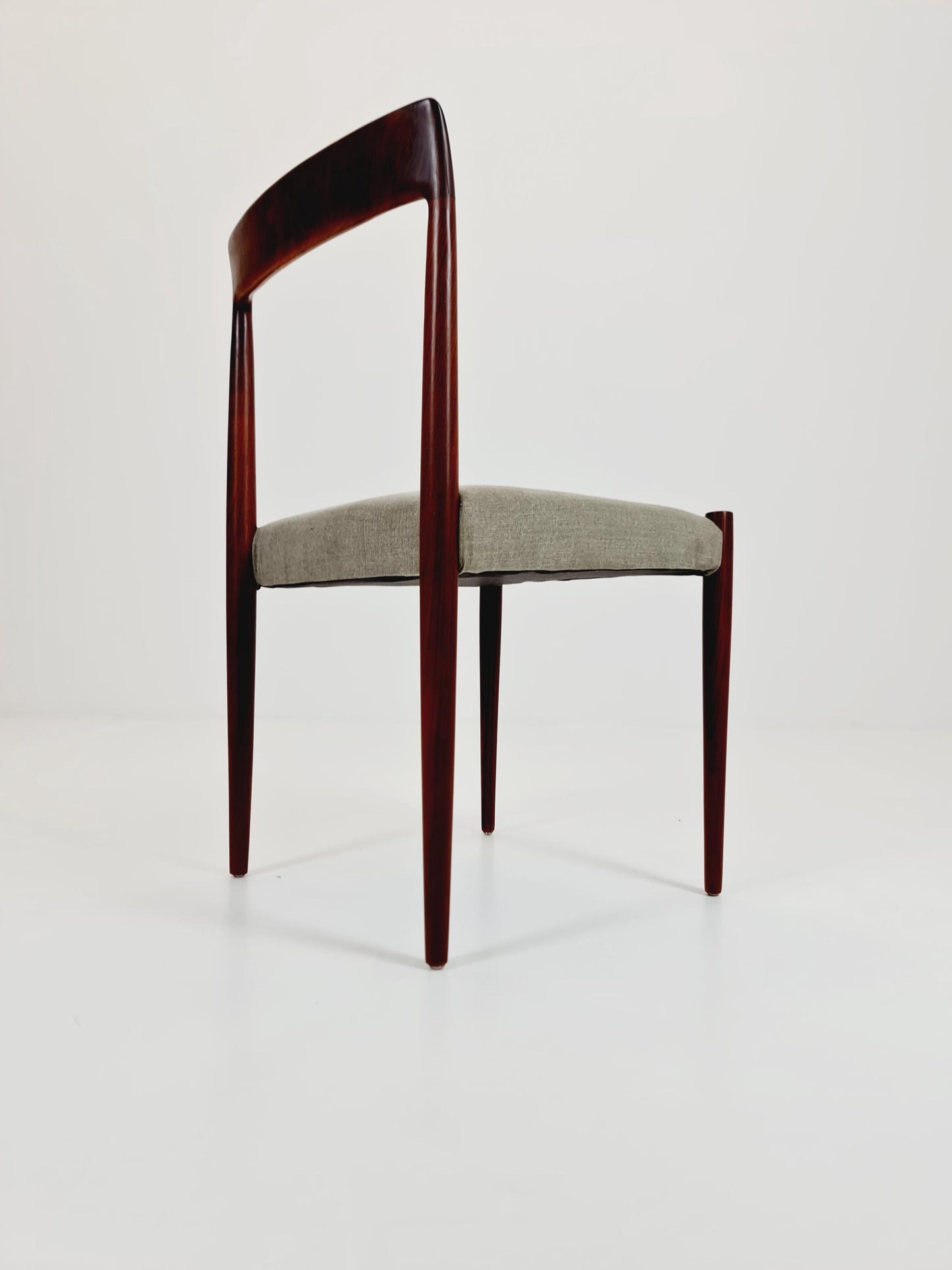 Mid Century Rosewood German chair by Lübke, 1960s