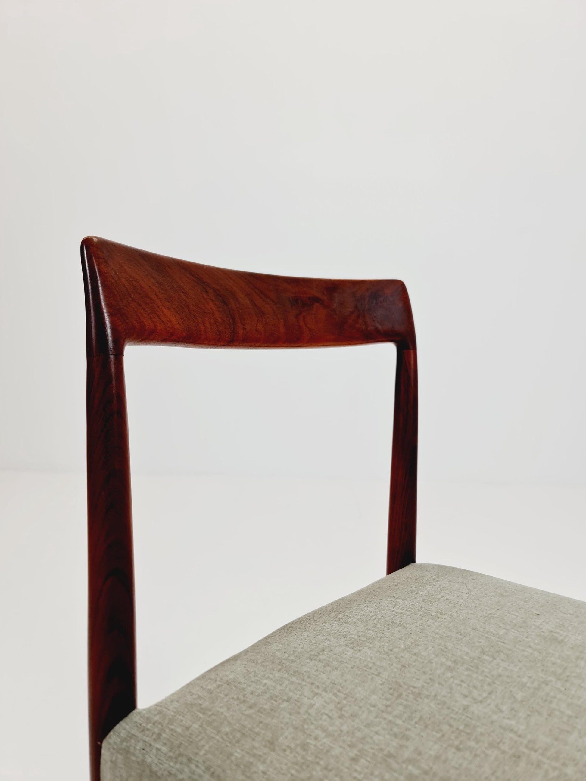 Mid Century Rosewood German chair by Lübke, 1960s