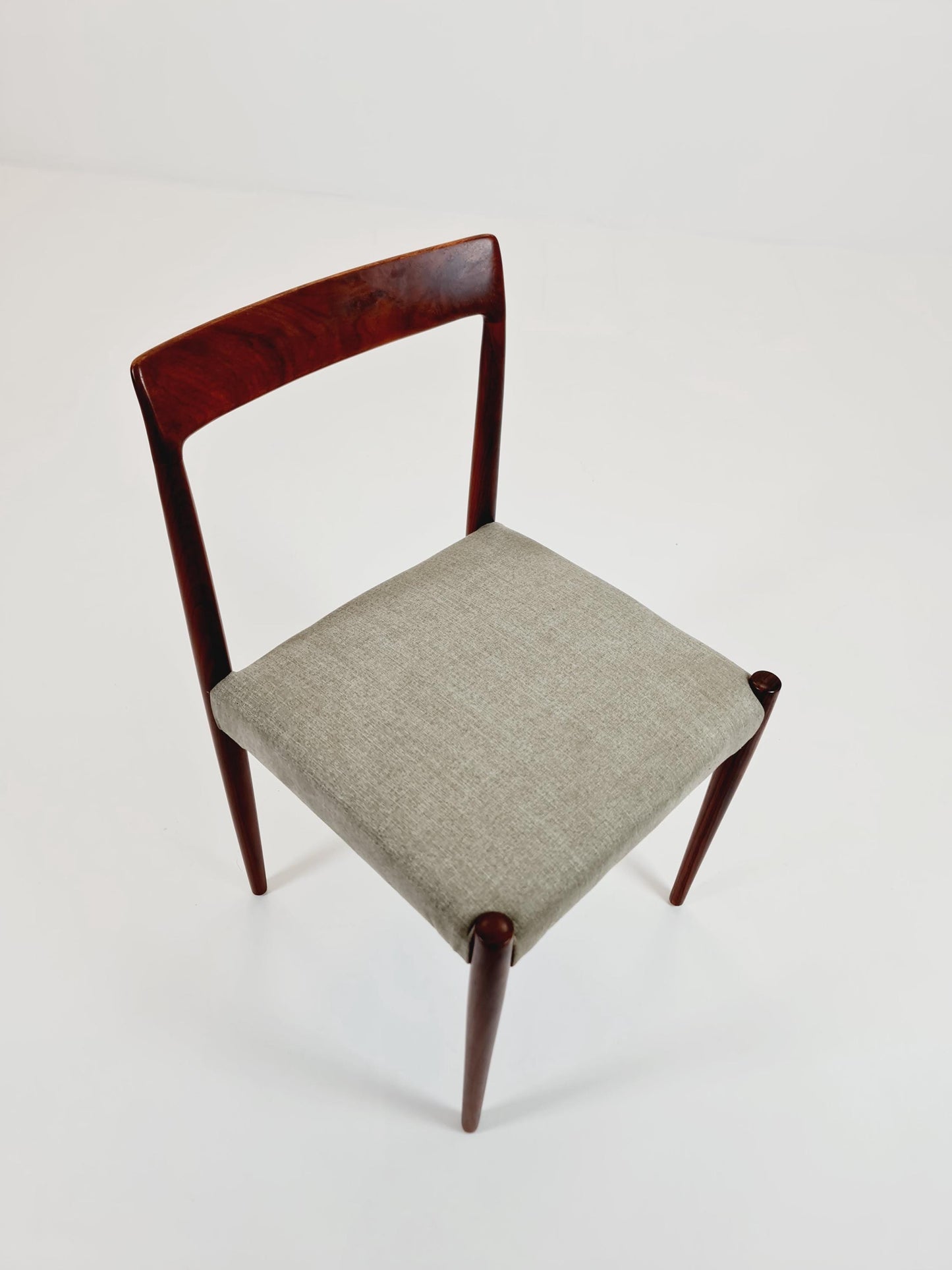 Mid Century Rosewood German chair by Lübke, 1960s