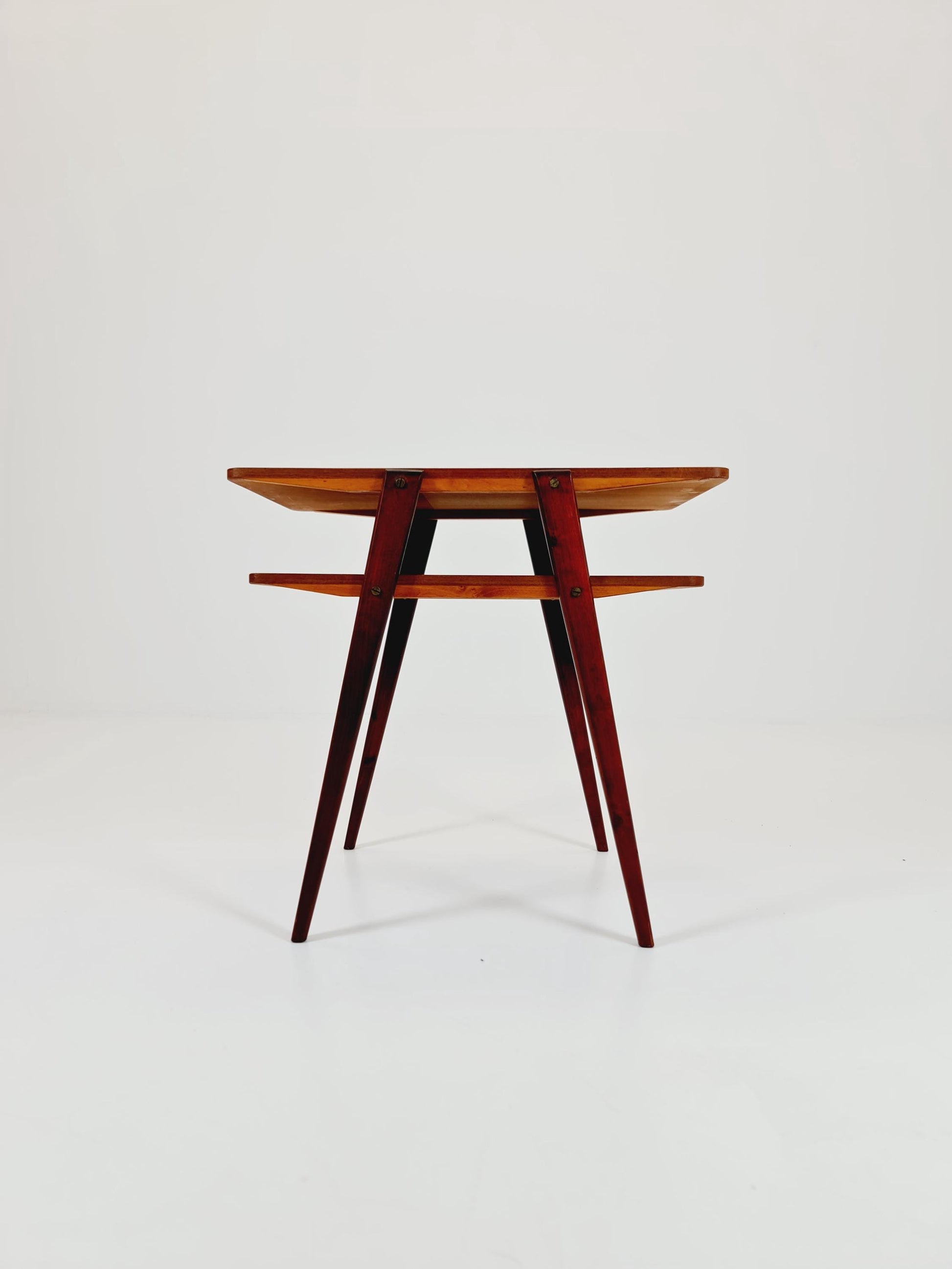 Swedish Mid century Teak nightstands, side tables by Albert’s Möbelfabrik, 1960s