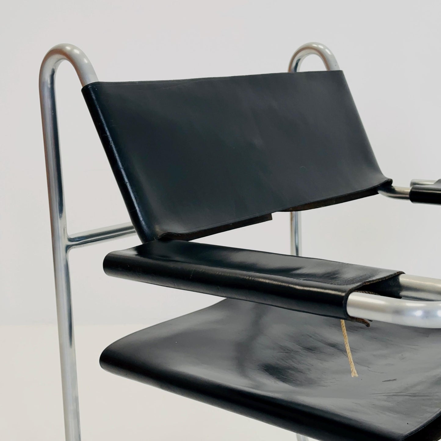 Mid-Century Modern Bauhaus Lounge Chair by Marcel Breuer’s – Italy, 1980s
