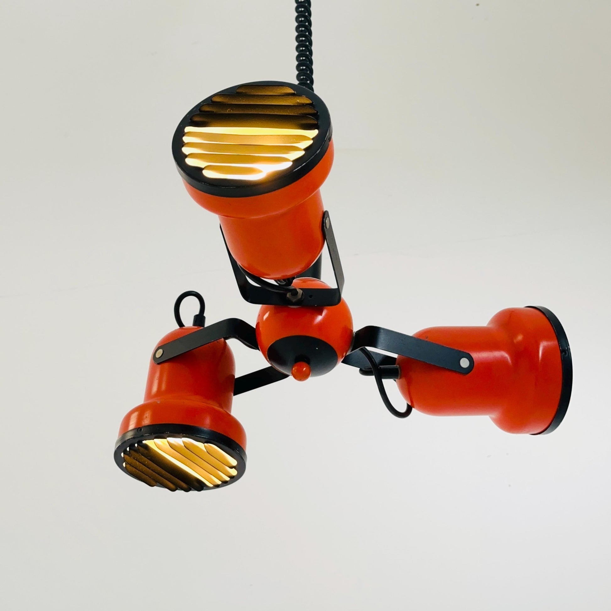 Space Age Pendant Lamp by Richard Essig 1970s Germany