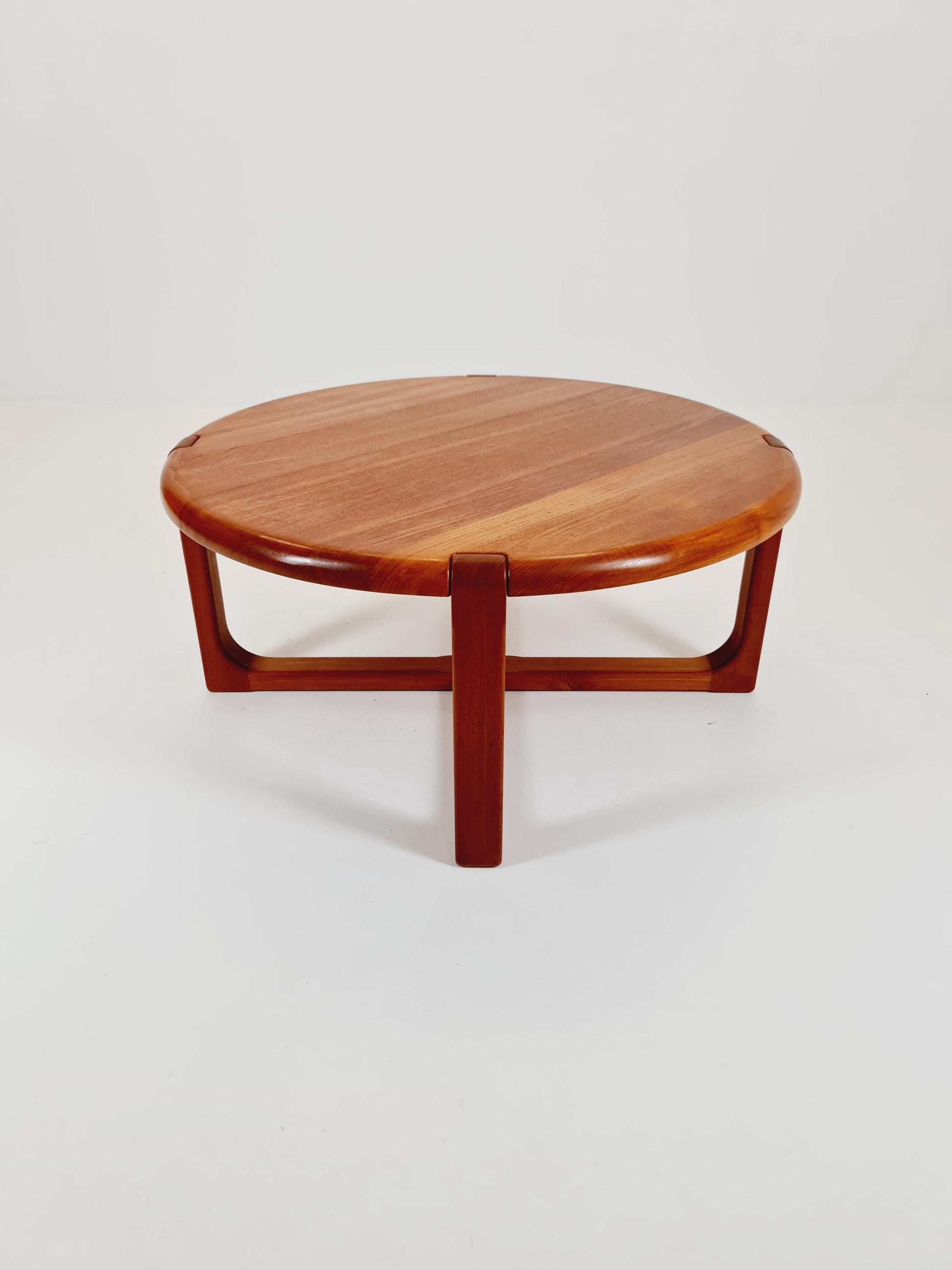 Danish Teak solid coffee table/ side table By Niels Bach for Randers Möbel, 1960s