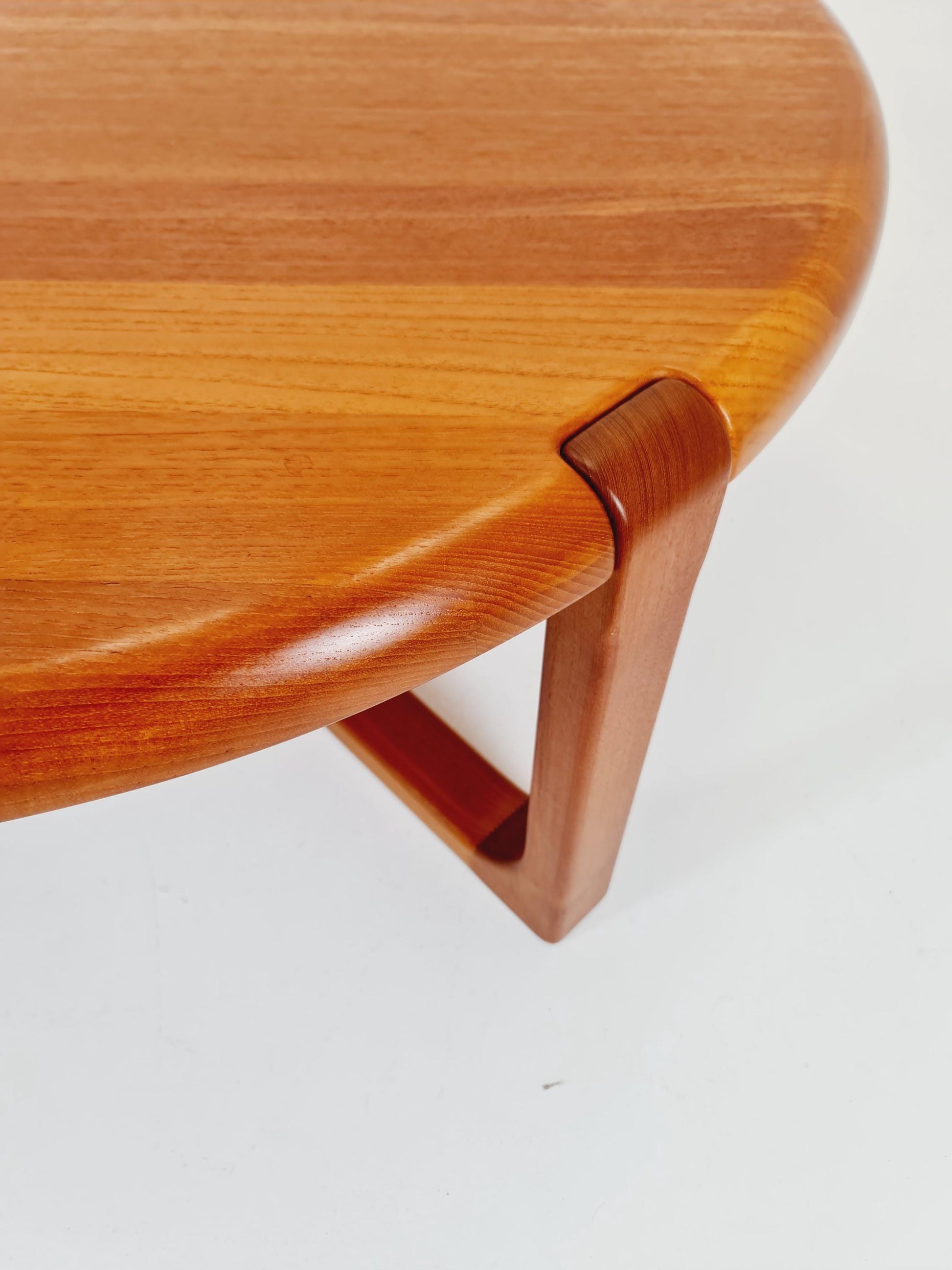 Danish Teak solid coffee table/ side table By Niels Bach for Randers Möbel, 1960s
