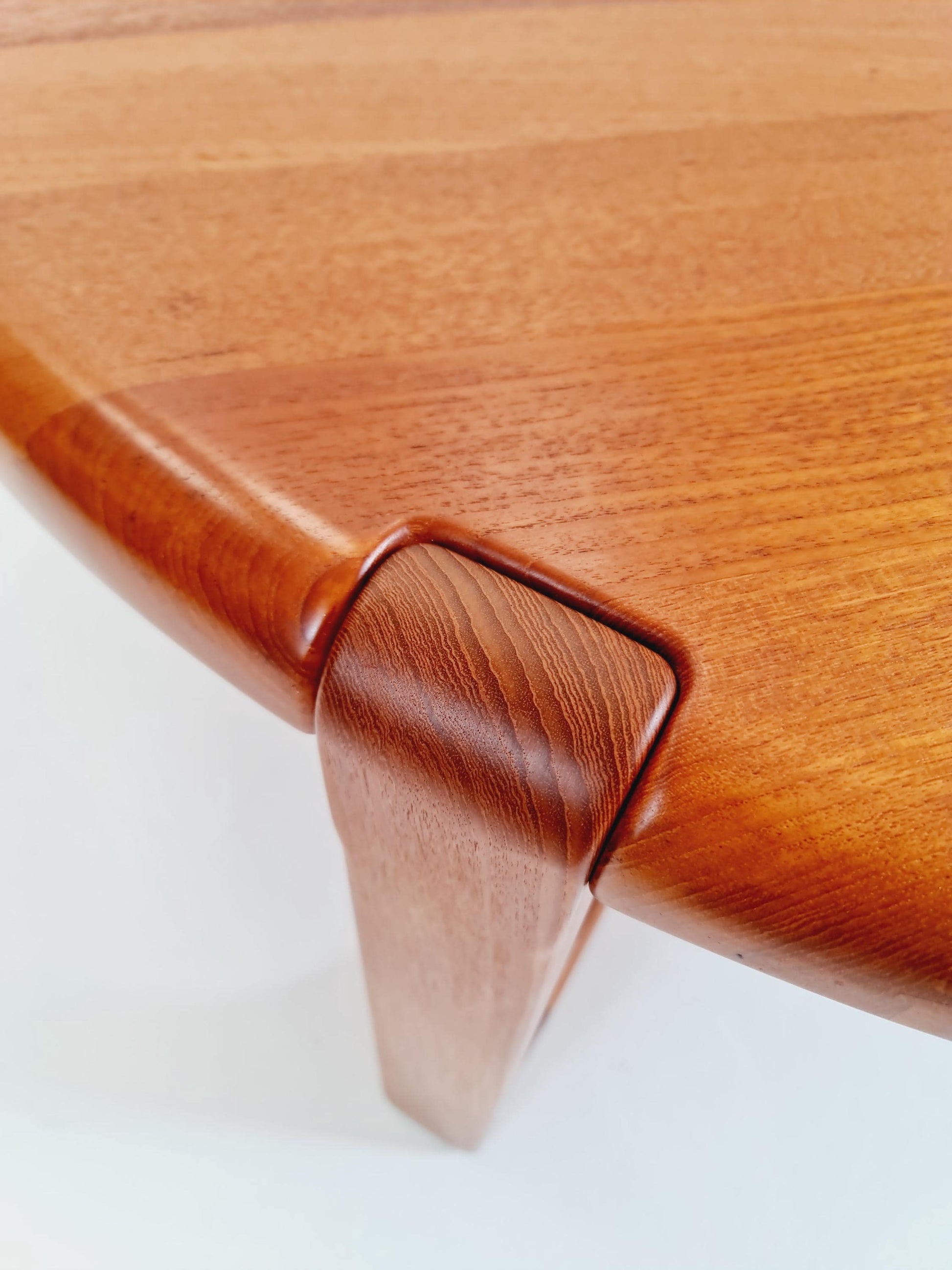 Danish Teak solid coffee table/ side table By Niels Bach for Randers Möbel, 1960s