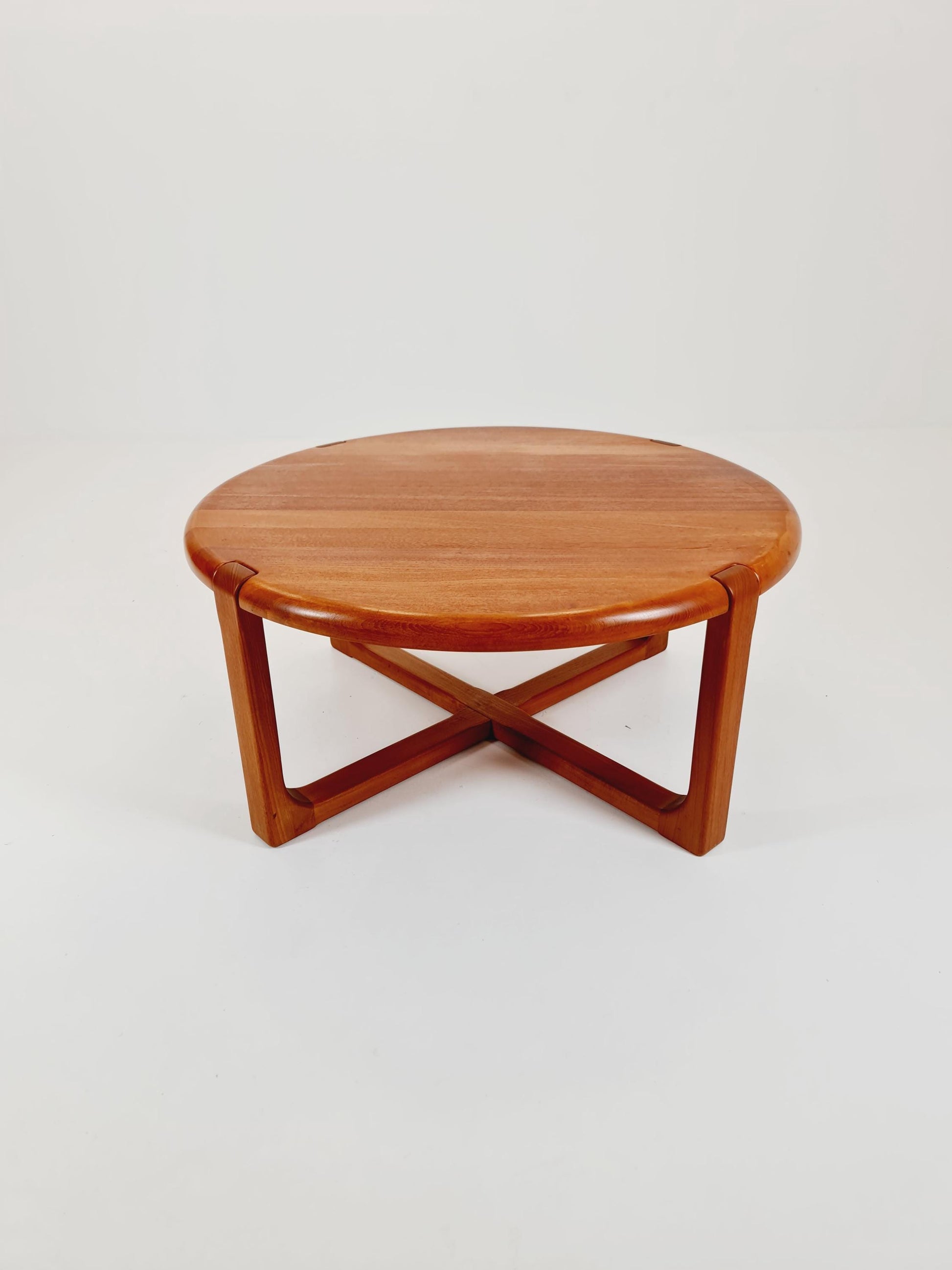 Danish Teak solid coffee table/ side table By Niels Bach for Randers Möbel, 1960s