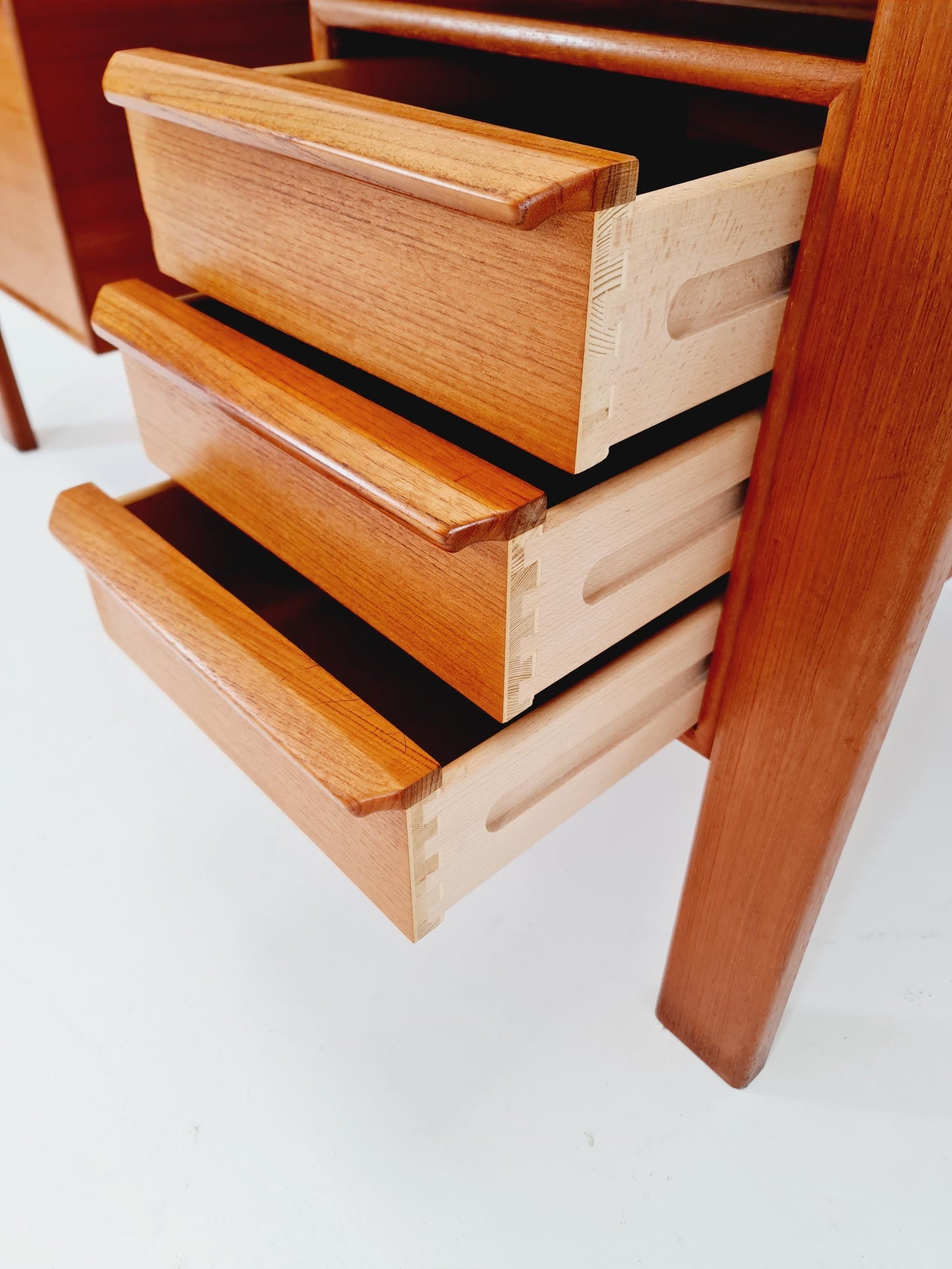 Danish vintage Solid teak for GV Møbler, Denmark, 1960s