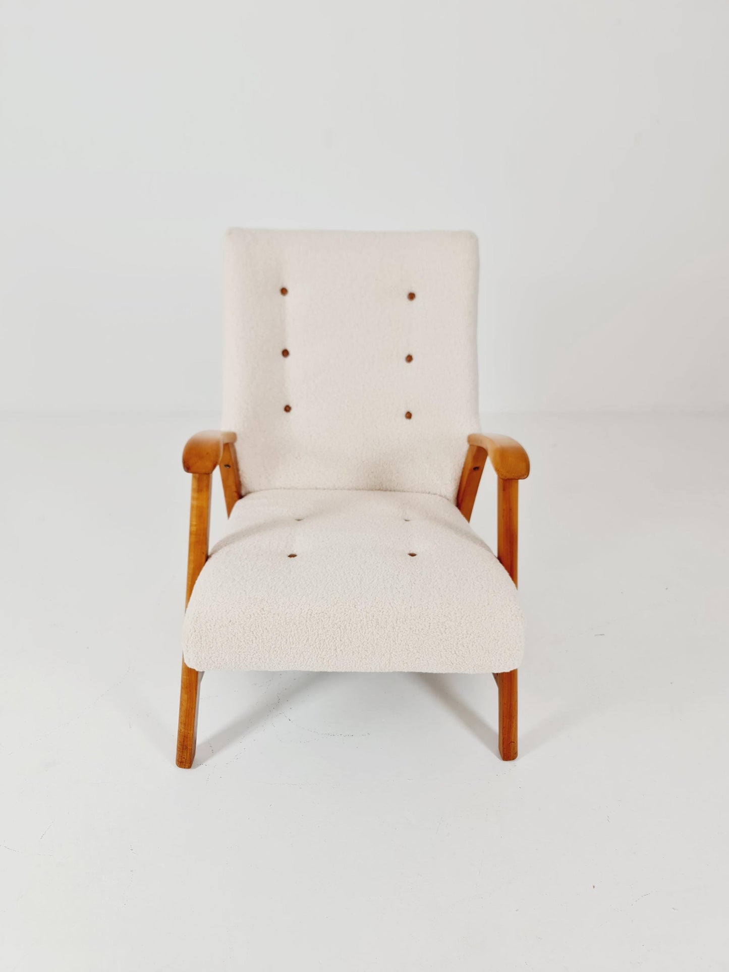 Rare Midcentury German club lounge chair, 1950s