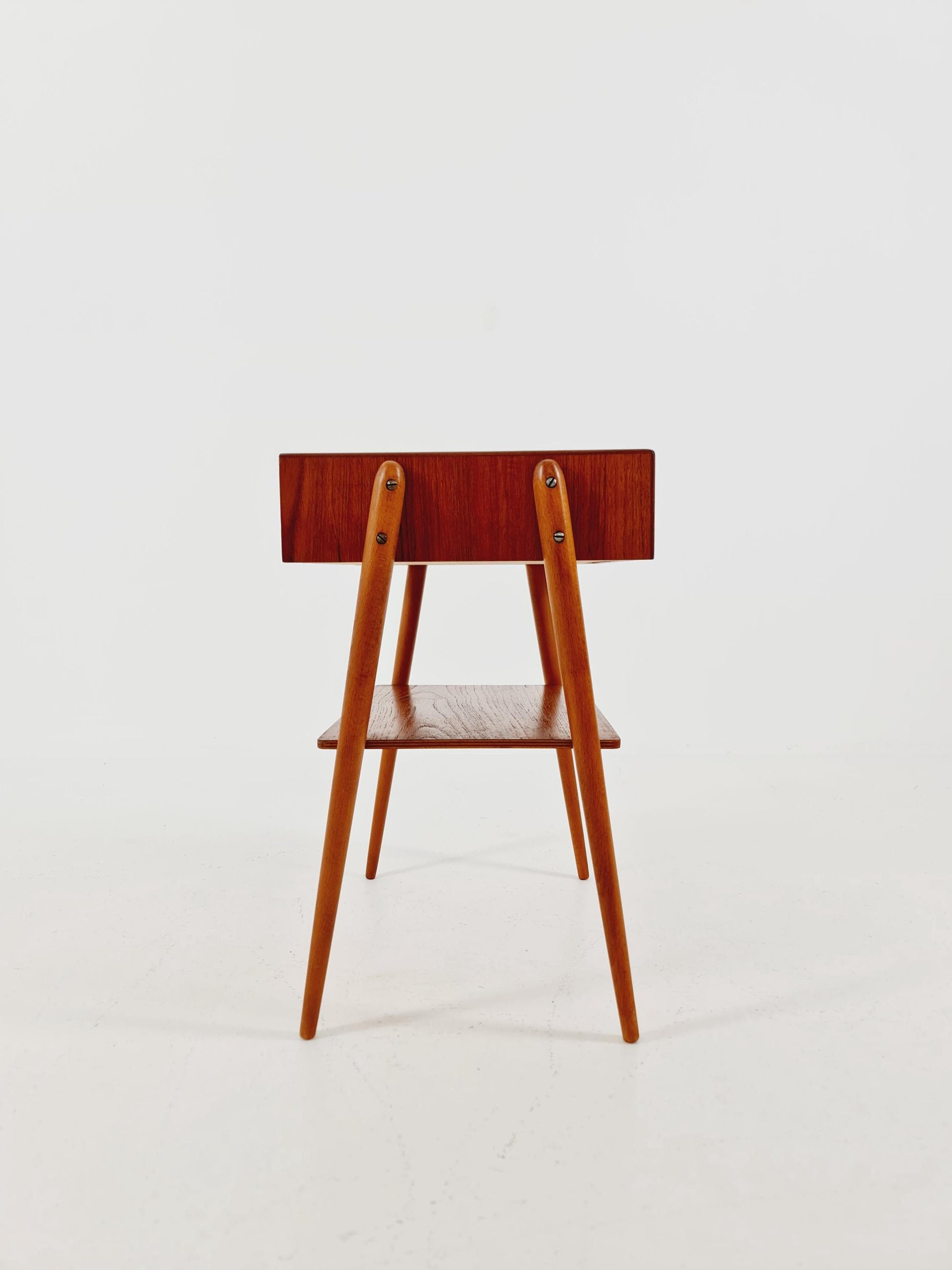 Midcentury Carlström & Co Teak Vintage Side table/ Bedside table/ Night stand straight from the sixties