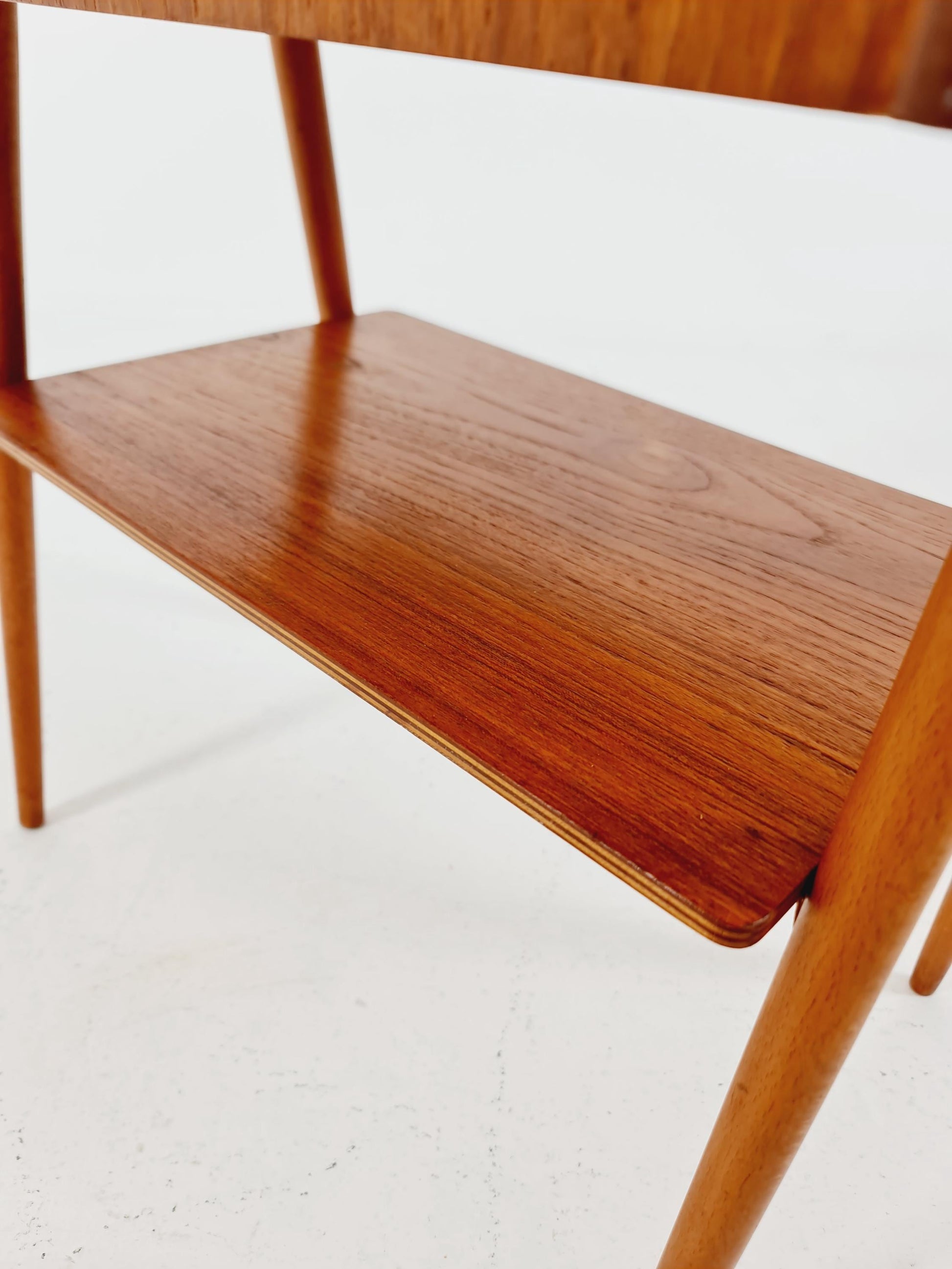 Midcentury Carlström & Co Teak Vintage Side table/ Bedside table/ Night stand straight from the sixties