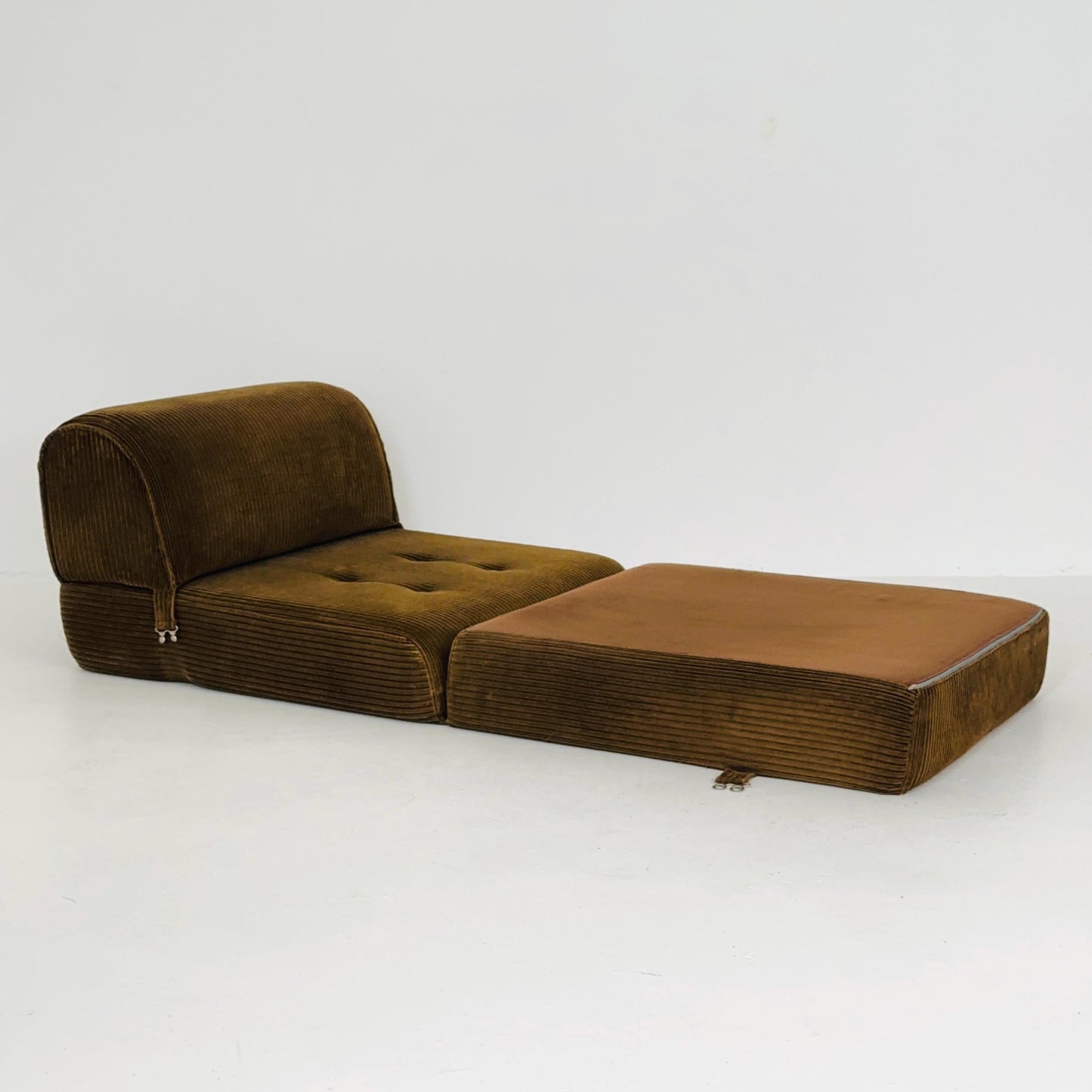 Mid Century Space Age Double Lounge Chair-Bed by IKEA, Sweden | 1980s