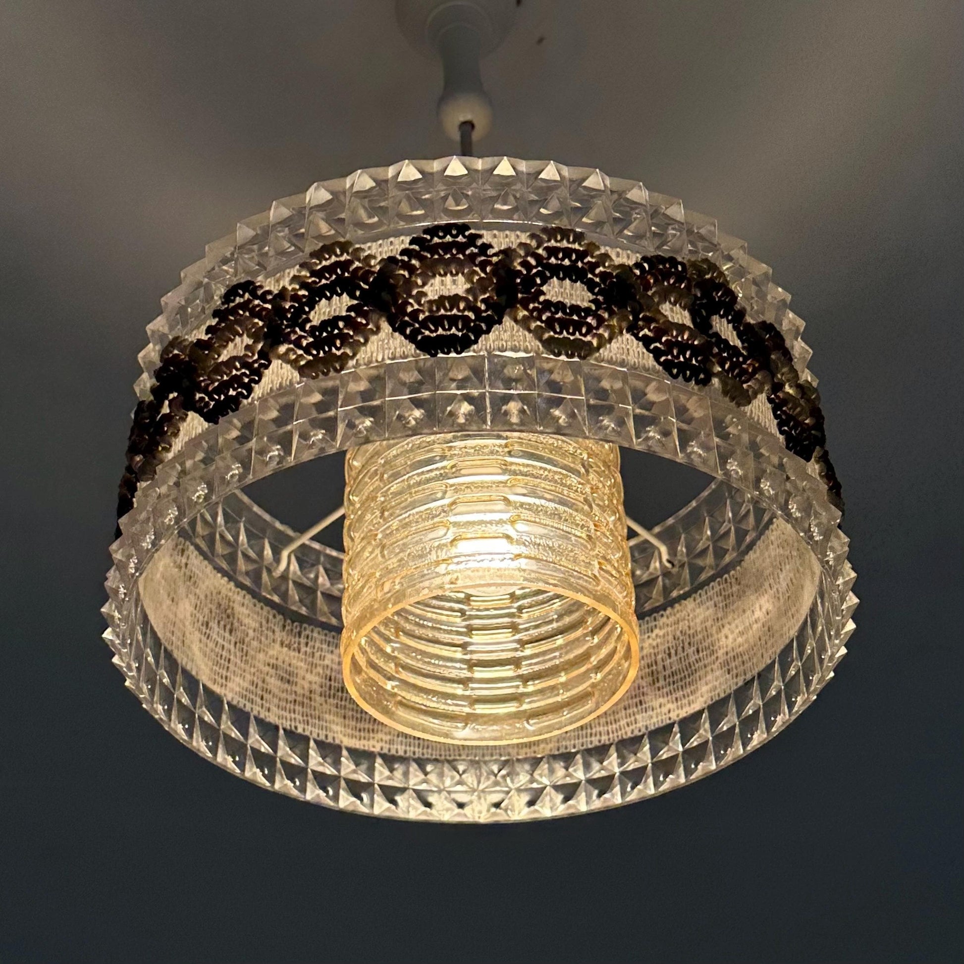 Mid century Pendant lamp Hygge Stil by ME Manufactory Lighting, 1970s Germany