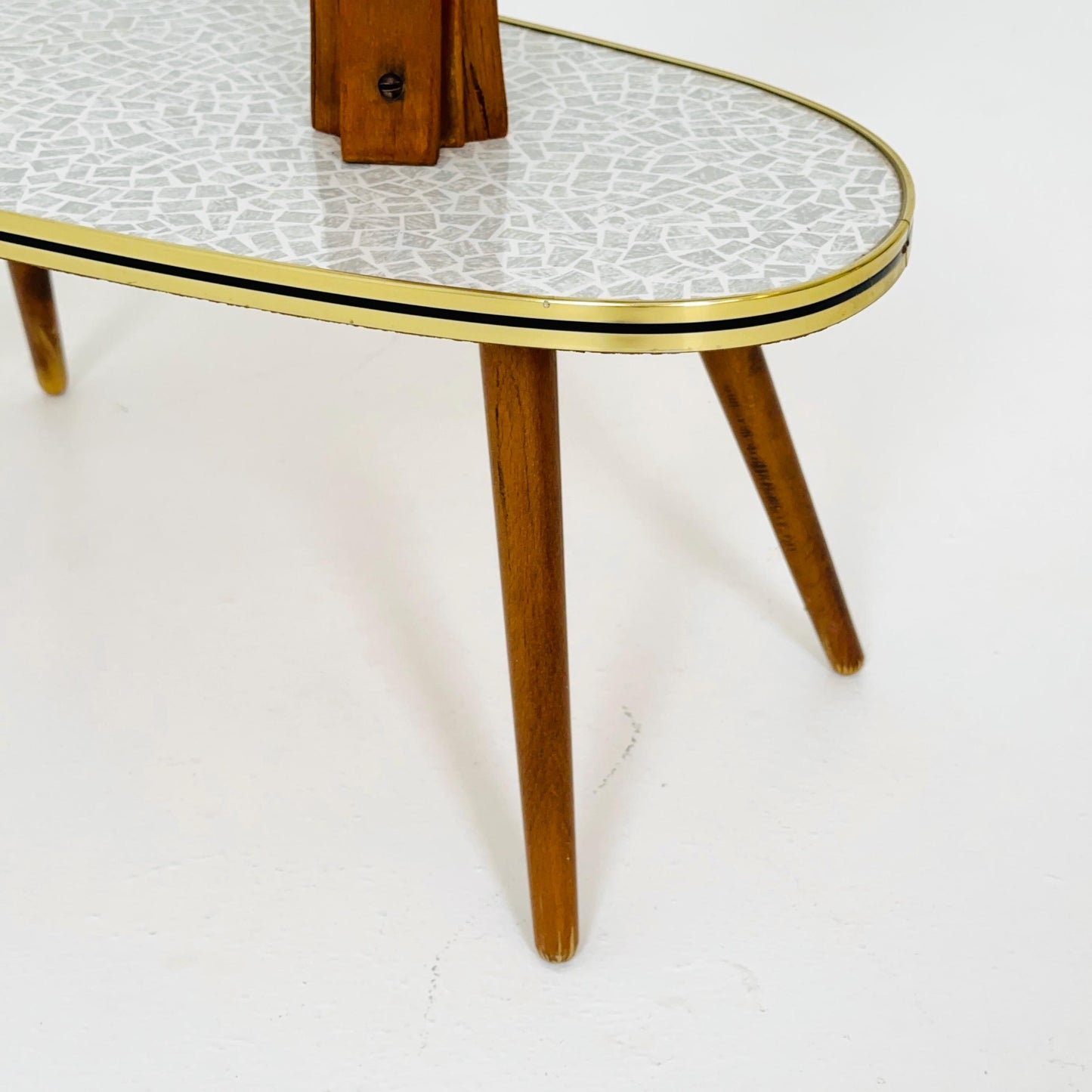 Rare Original Mid-Century German Plant Stand – 1960s Retro Flower Table Germany