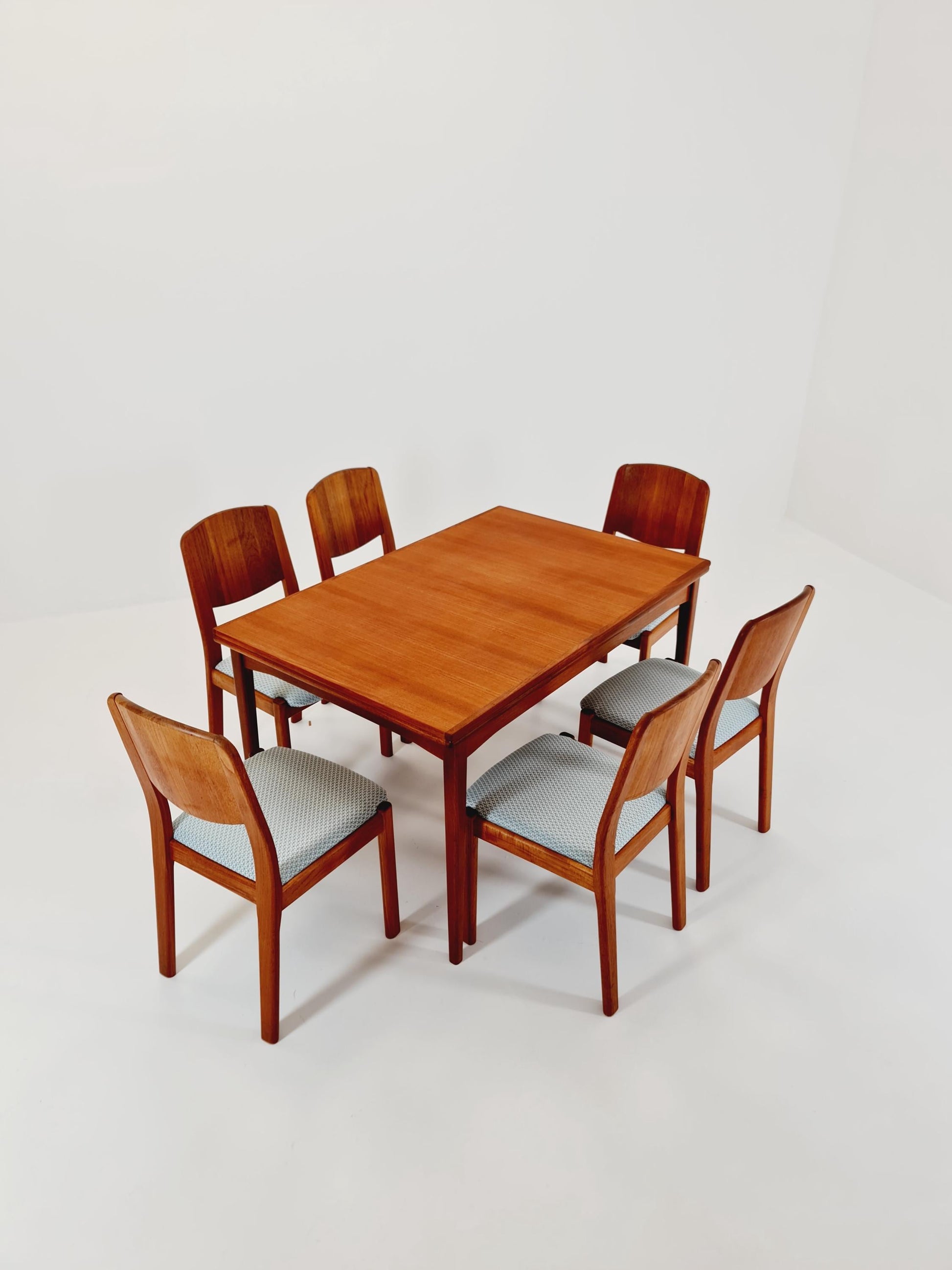 Midcentury teak Dining chairs by Niels Koefoed, 1960s, set of 6