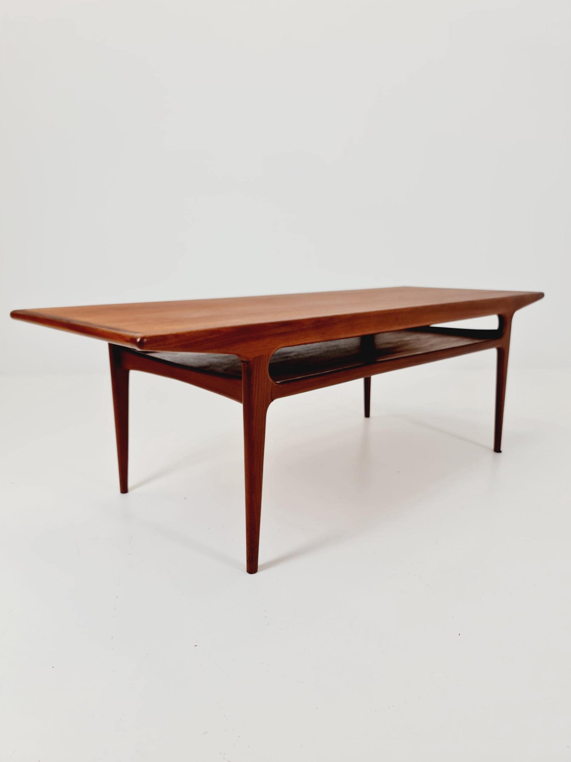 Danish Teak Coffee Table by Johannes Andersen , 1960s