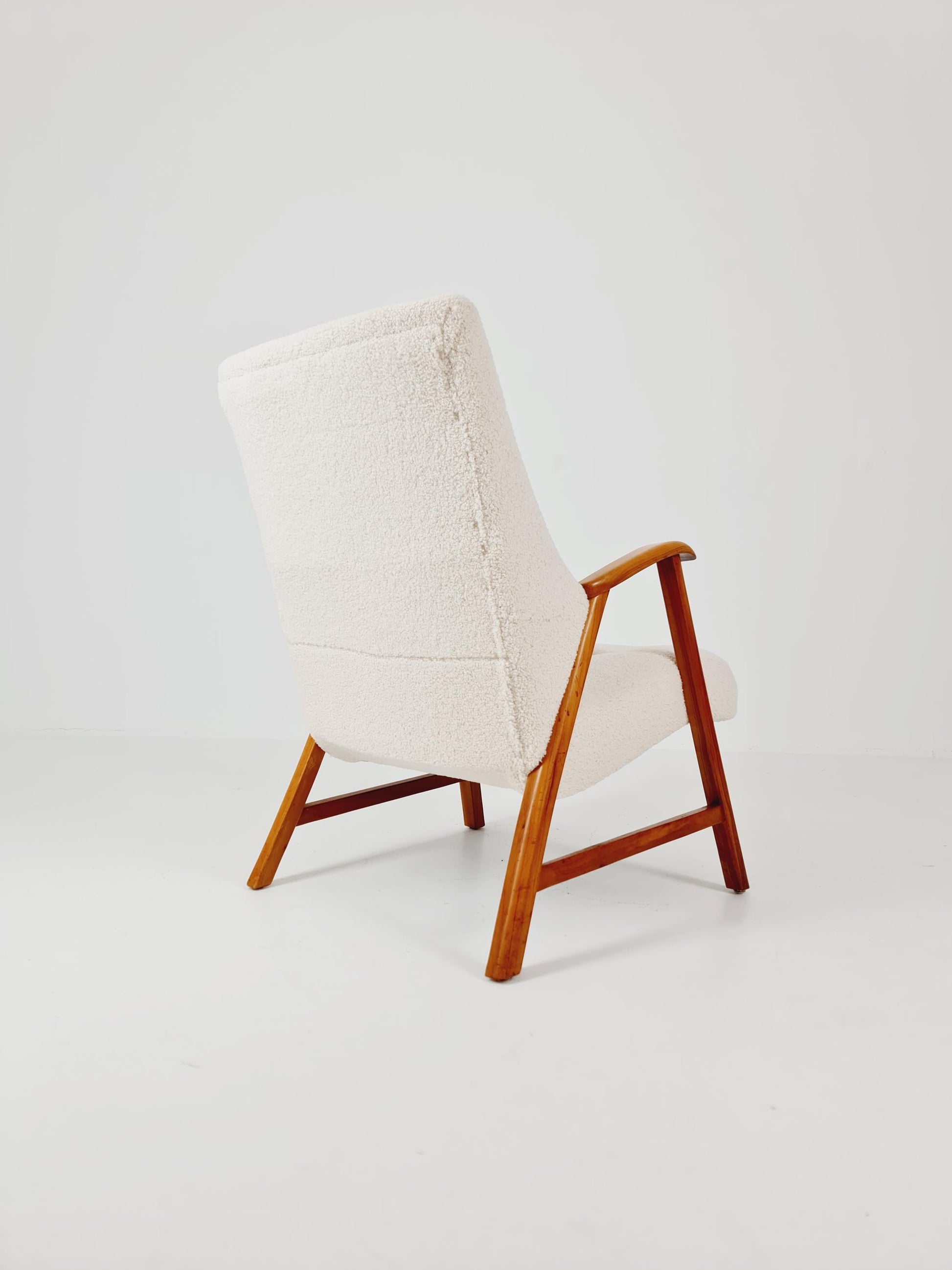 Rare Midcentury German club lounge chair, 1950s