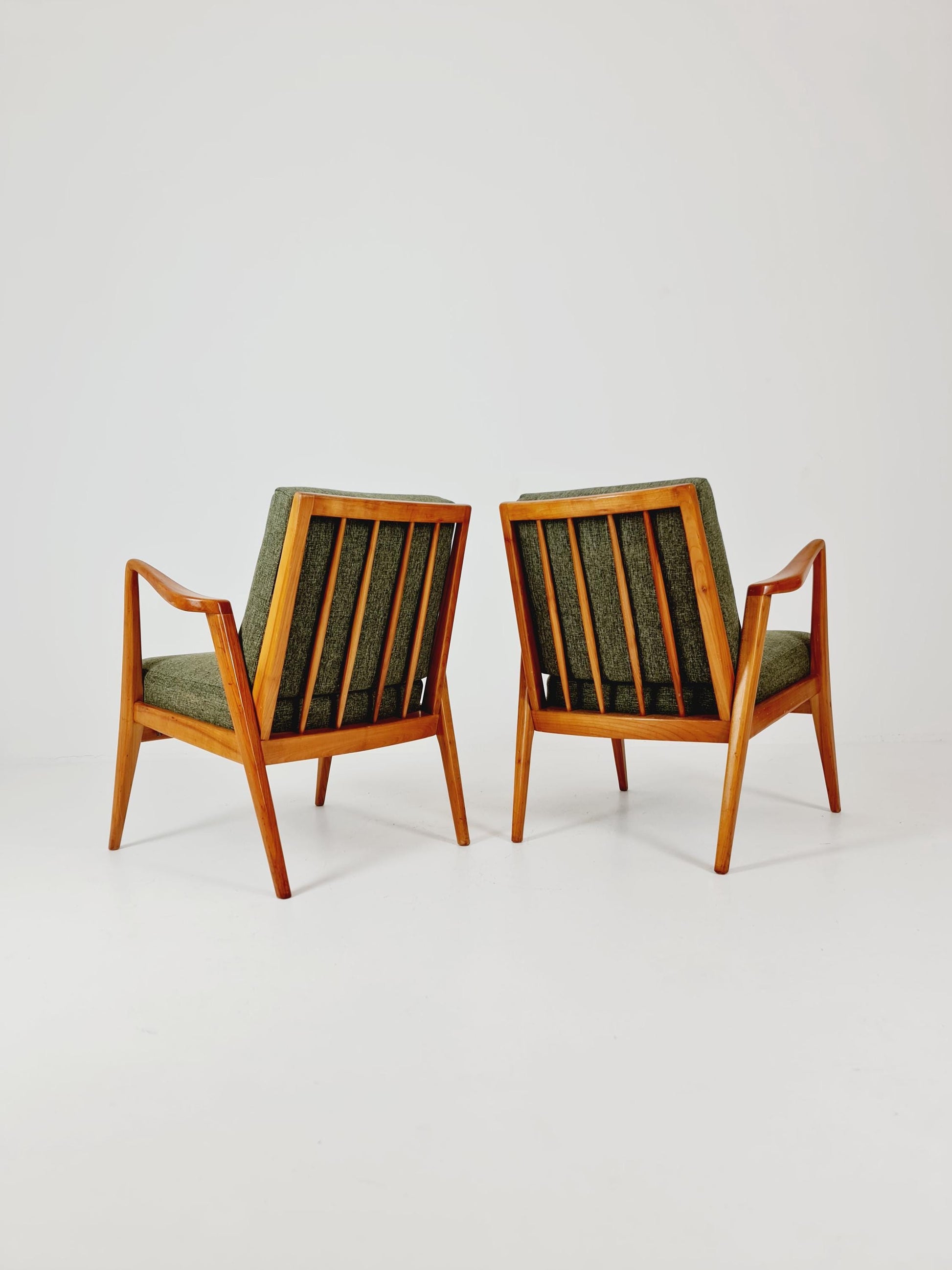 Midcentury easy chairs by Walter Knoll for Knoll Antimott , Germany, 1960s, Set of 2
