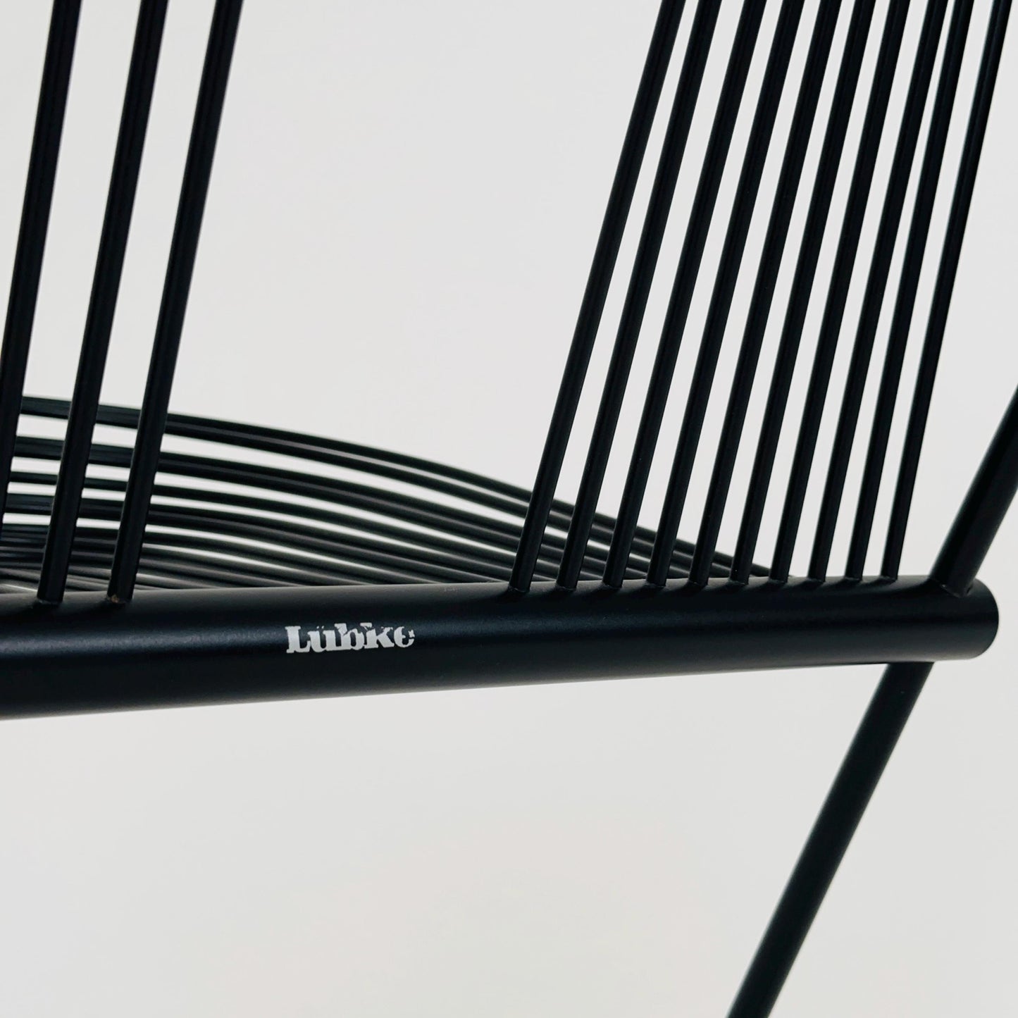 1 of 2 Mid century Postmodern Cantilever Swing Chairs by Herbert & Jutta Ohl for Lübke, Germamy 1980s