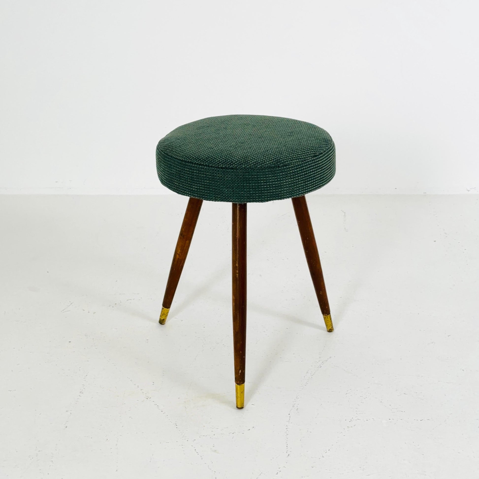 1 of 6 mid century modern stools German tripod vintage design 1960s