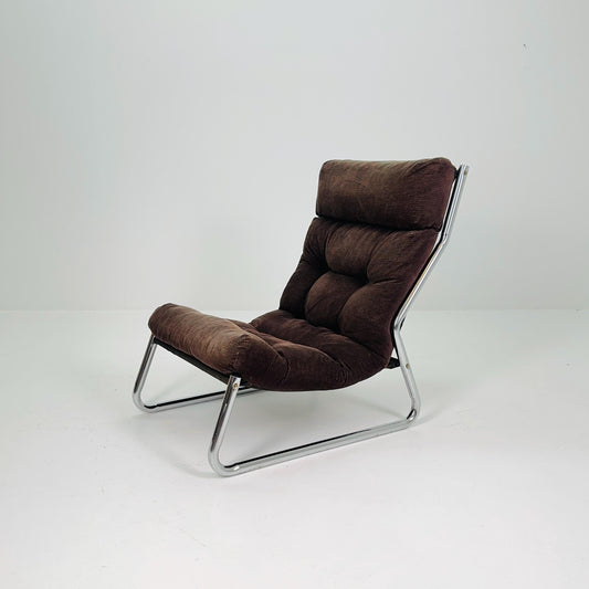 Mid century lounge chair By Gillis Lundgren Ikea Hoss Sweden 1970s