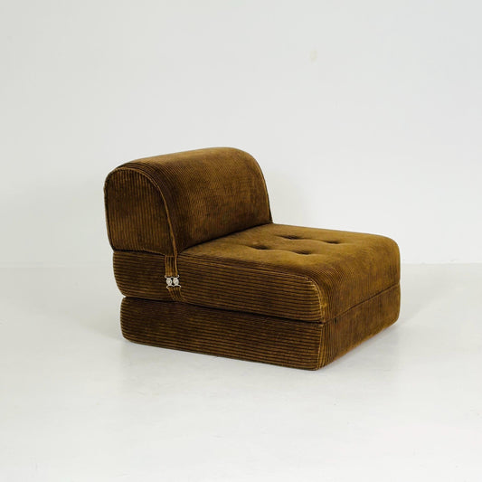 Mid Century Space Age Double Lounge Chair-Bed by IKEA, Sweden | 1980s