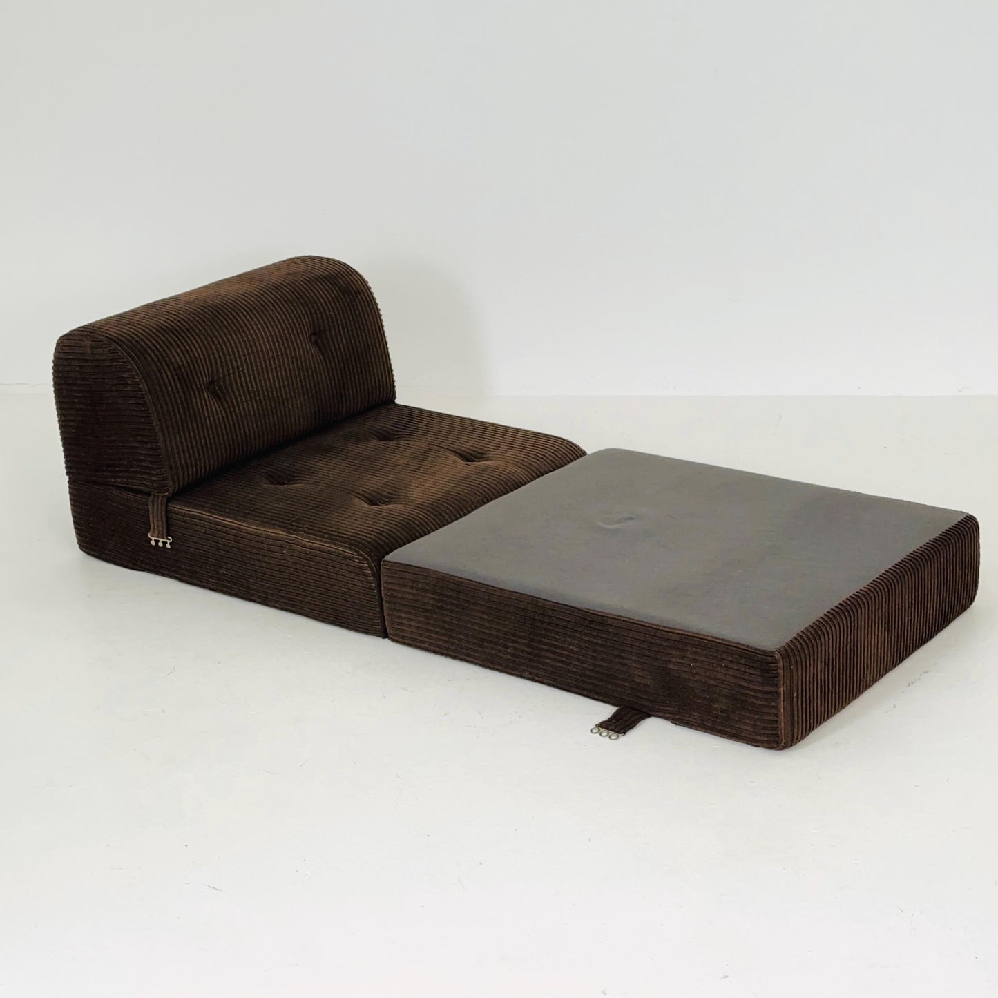 Mid Century Space Age Double Lounge Chair-Bed by IKEA, Sweden | 1980s
