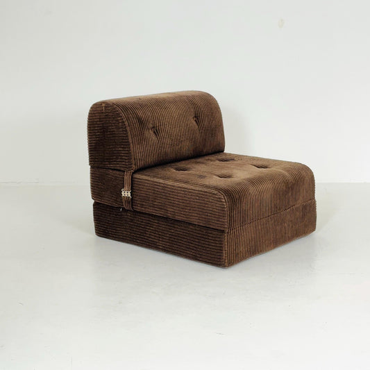 Mid Century Space Age Double Lounge Chair-Bed by IKEA, Sweden | 1980s