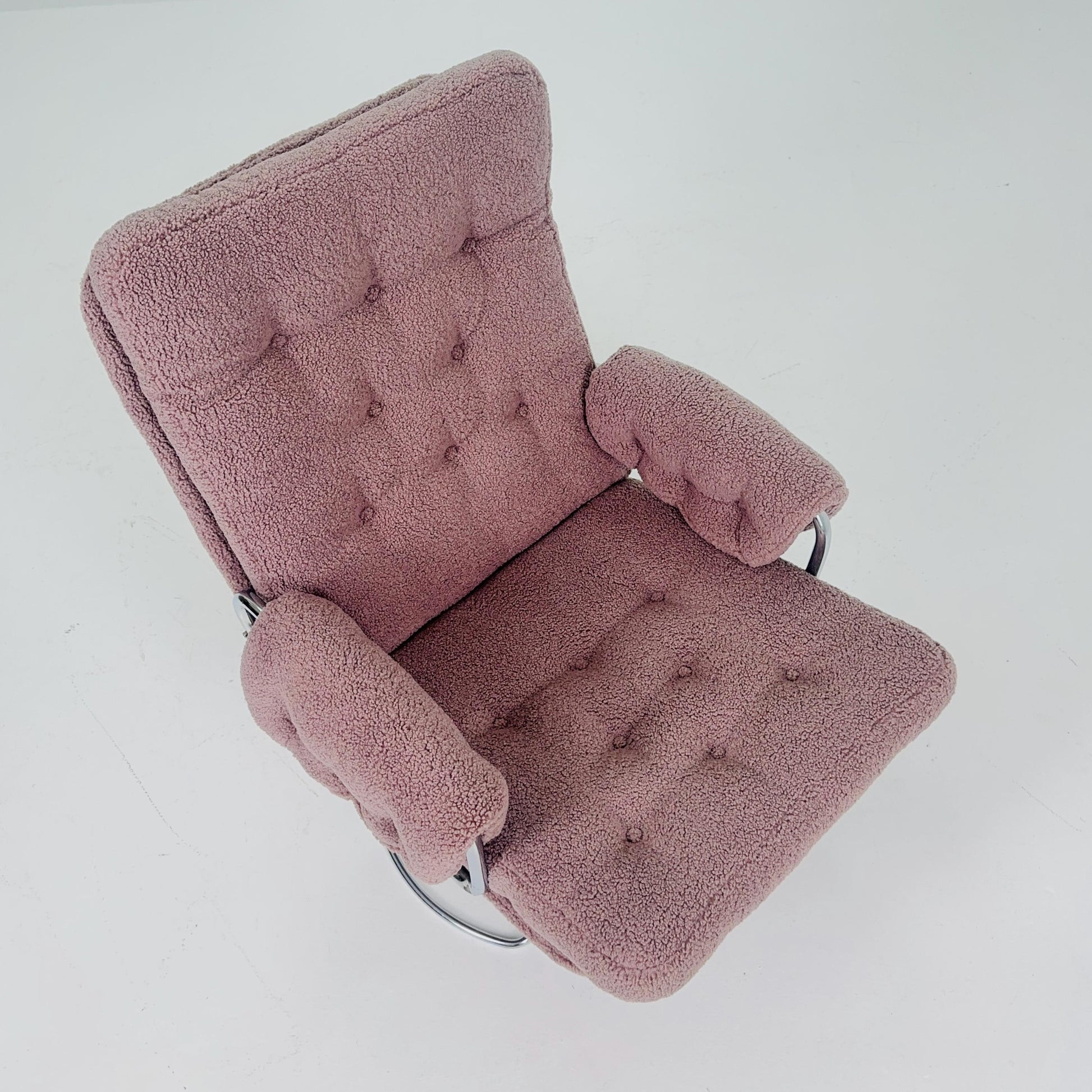 Mid century Bruno Mathsson Swivel Lounge Chair for DUX, 1960s Sweden