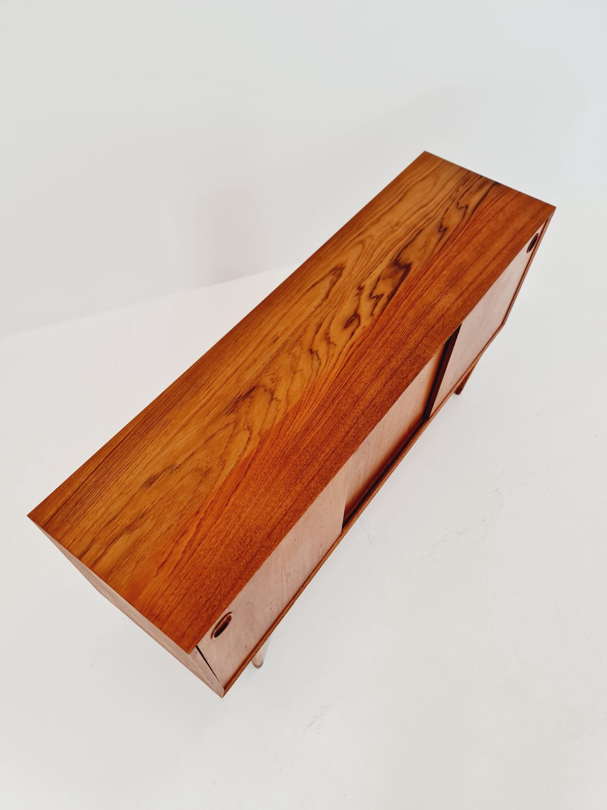 Mid Century Modern Swedish walnut sideboard by B. Fridhagen for Bodafors, 1964