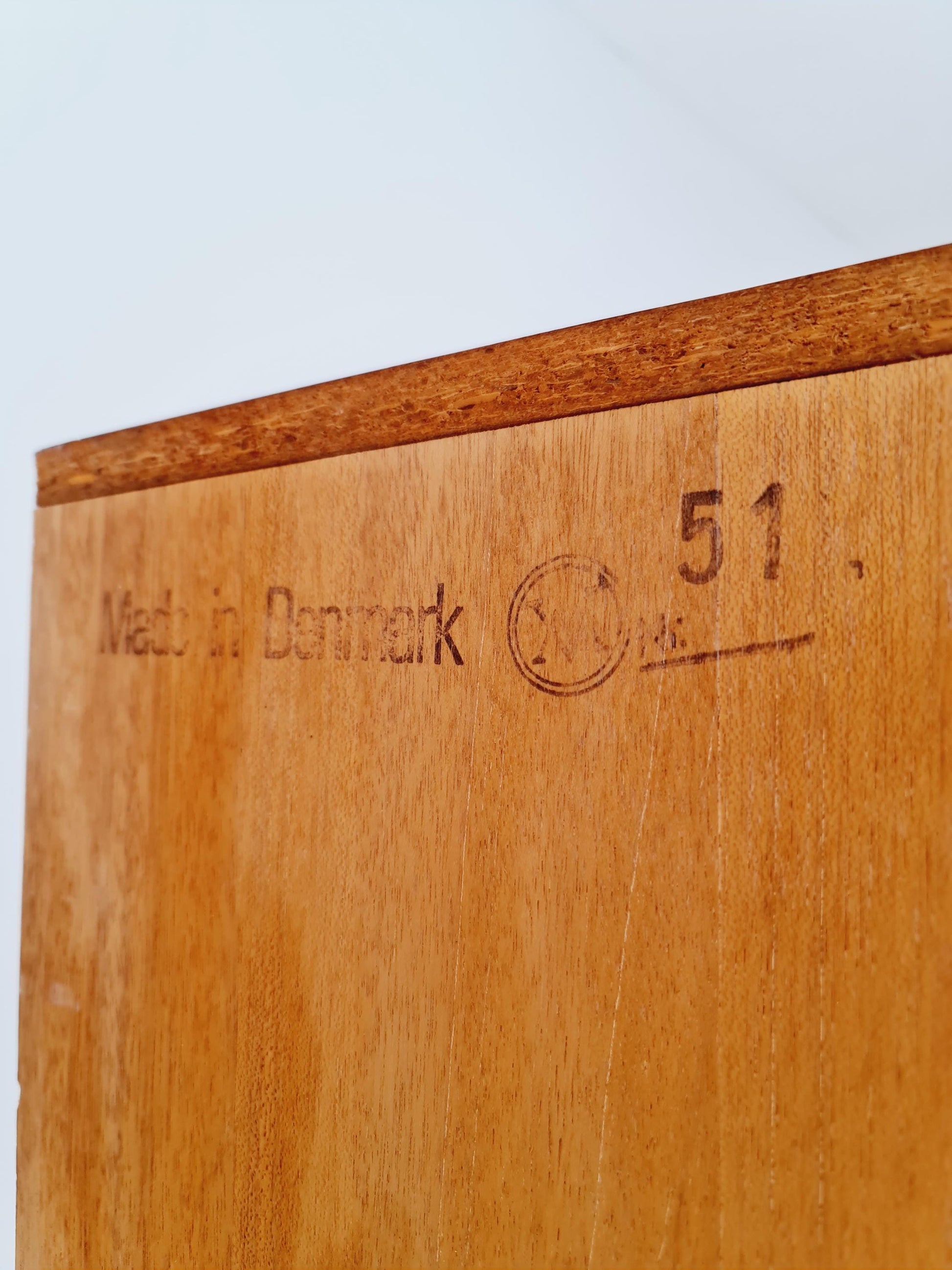 Mid Century Modern danish corner cabinet teak By Arne Whal For VM Möbelr, 1960s
