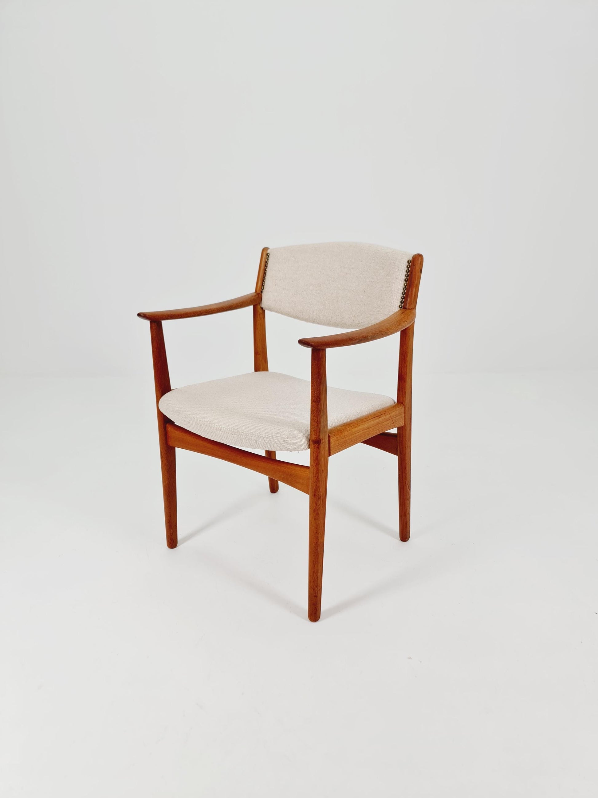 Rare Teak Armchair By Ekström For Johansson & Söner Sweden , 1960s