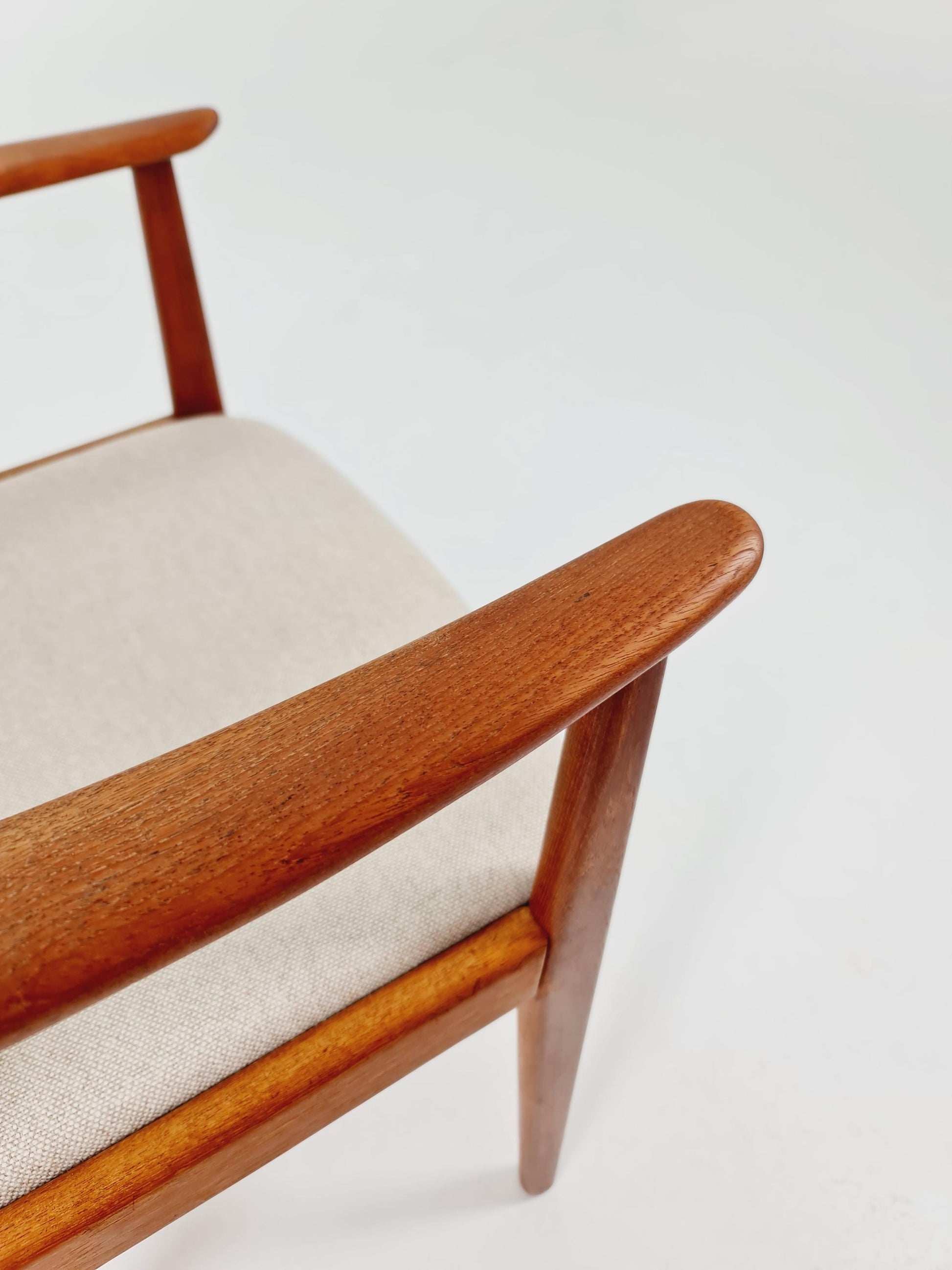 Rare Teak Armchair By Ekström For Johansson & Söner Sweden , 1960s