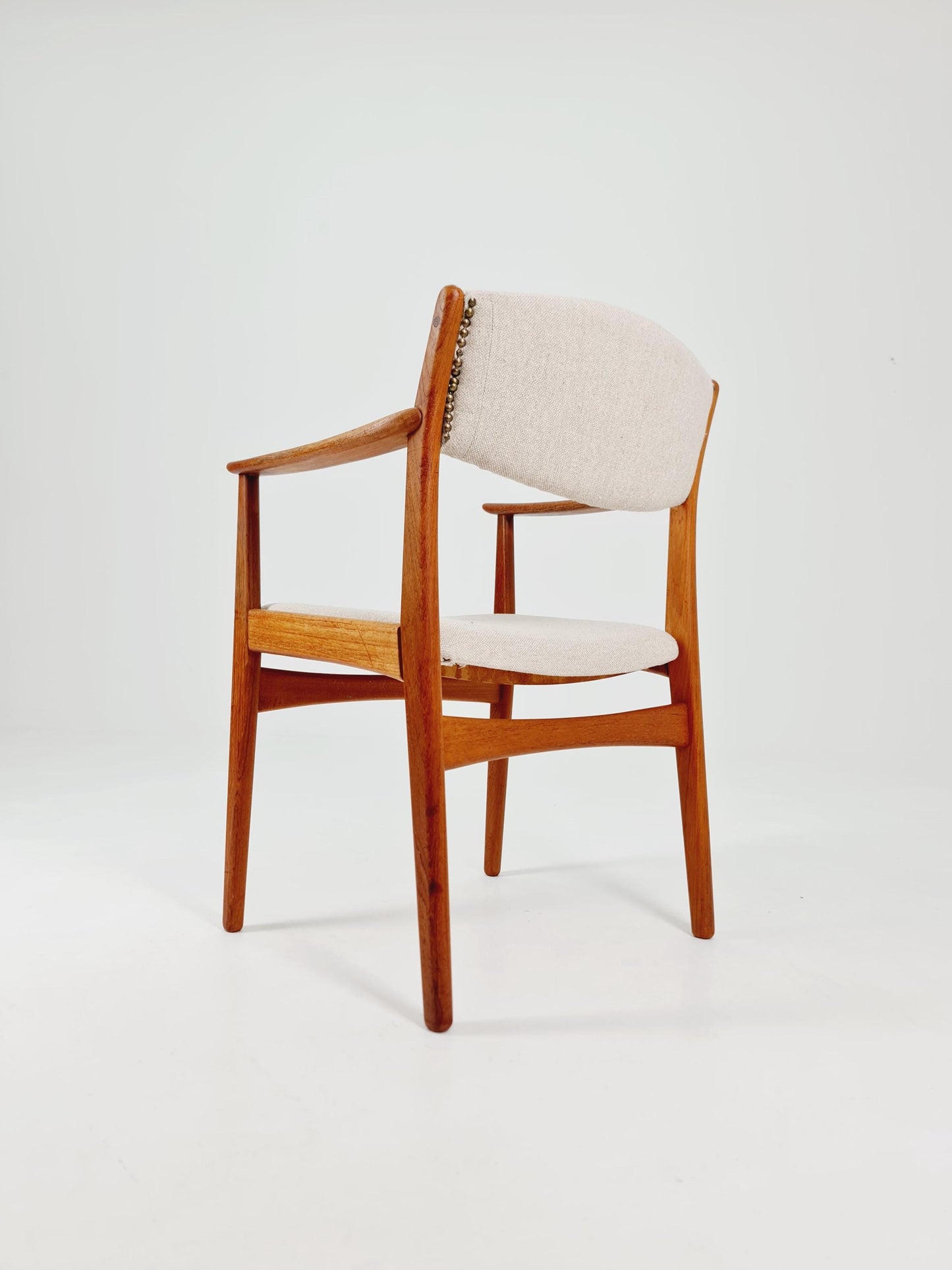 Rare Teak Armchair By Ekström For Johansson & Söner Sweden , 1960s