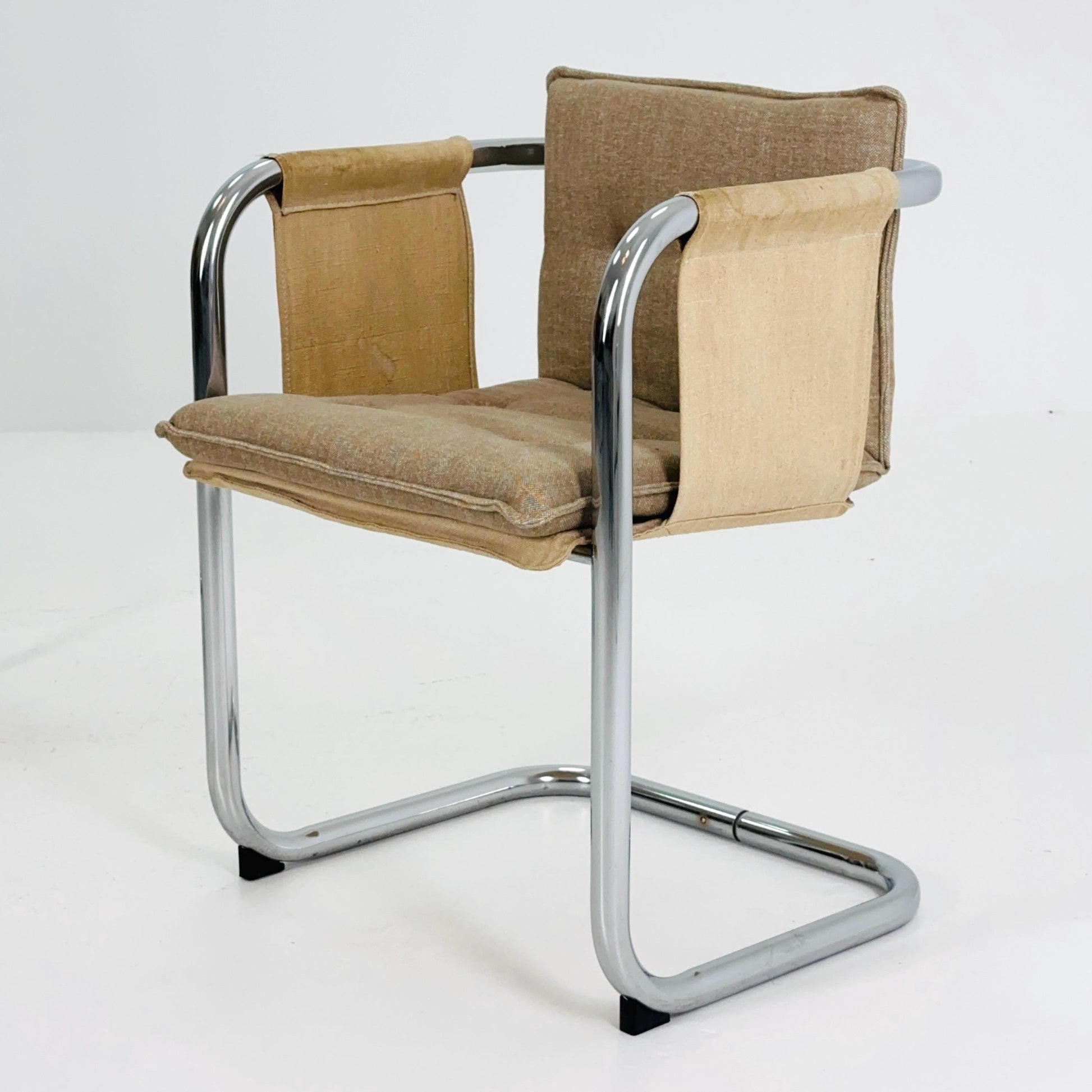 Set of 2 Mid Century Modern Kadett armchairs, designed by Tomas Jelinek for IKEA in the late 1970s