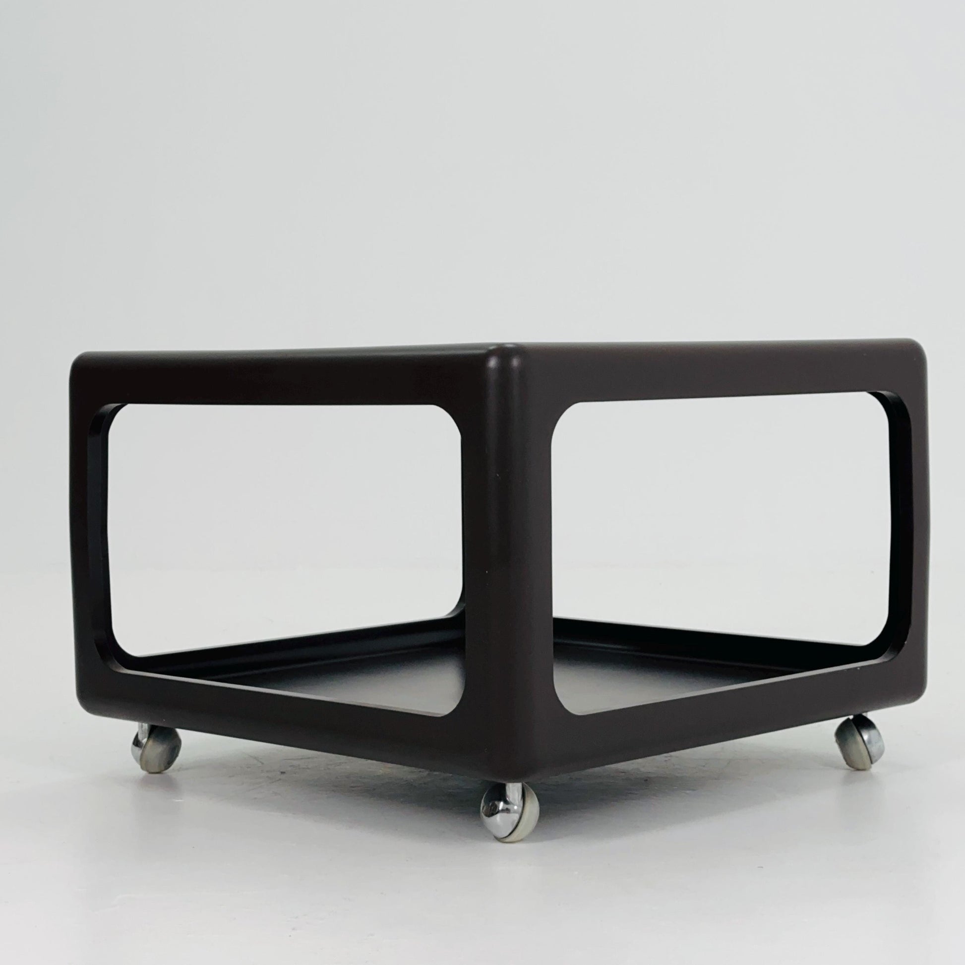 Mid century Space Age brown Coffee Table by Peter Ghyczy for Horn Germany , 1970s