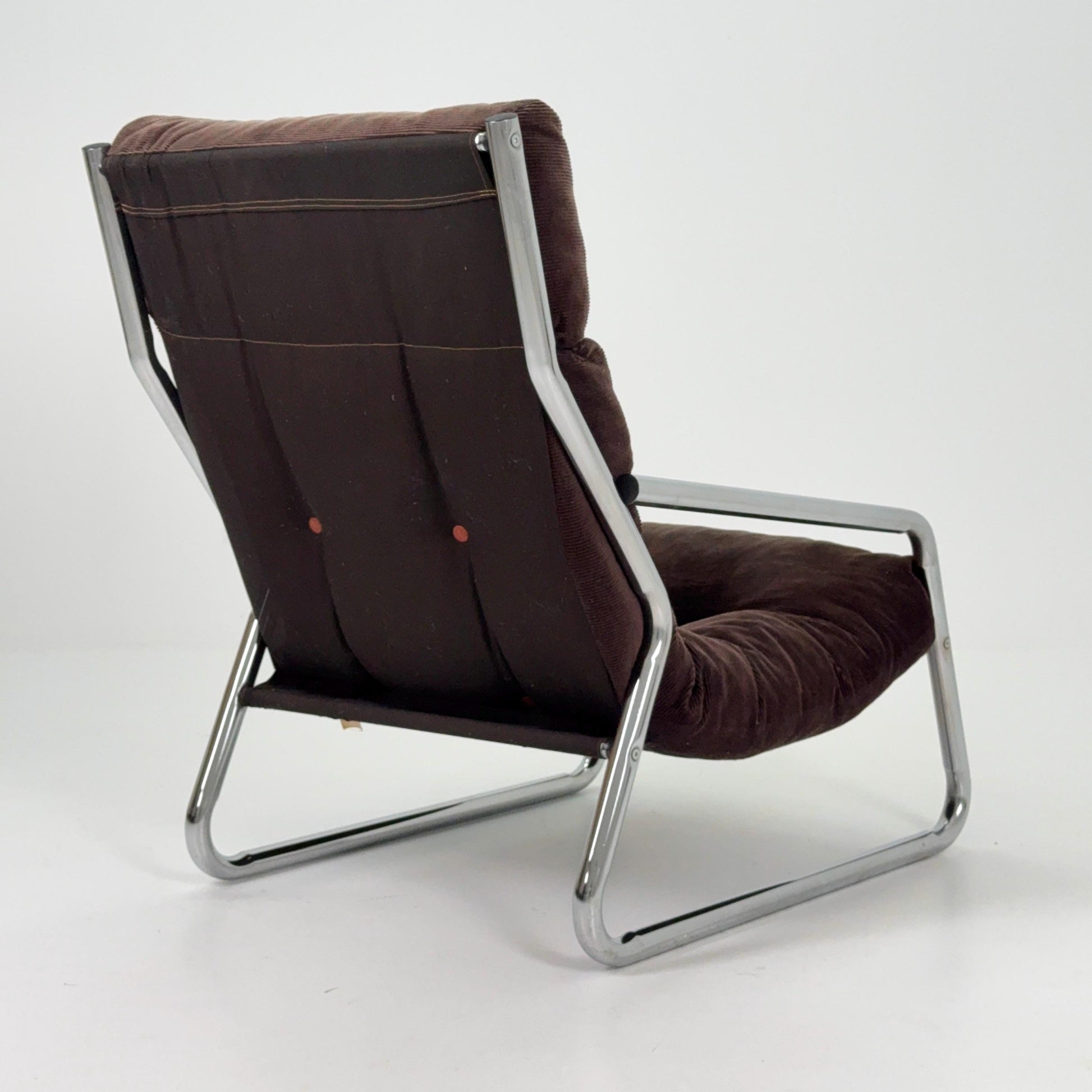 Mid century lounge chair By Gillis Lundgren Ikea Hoss Sweden 1970s