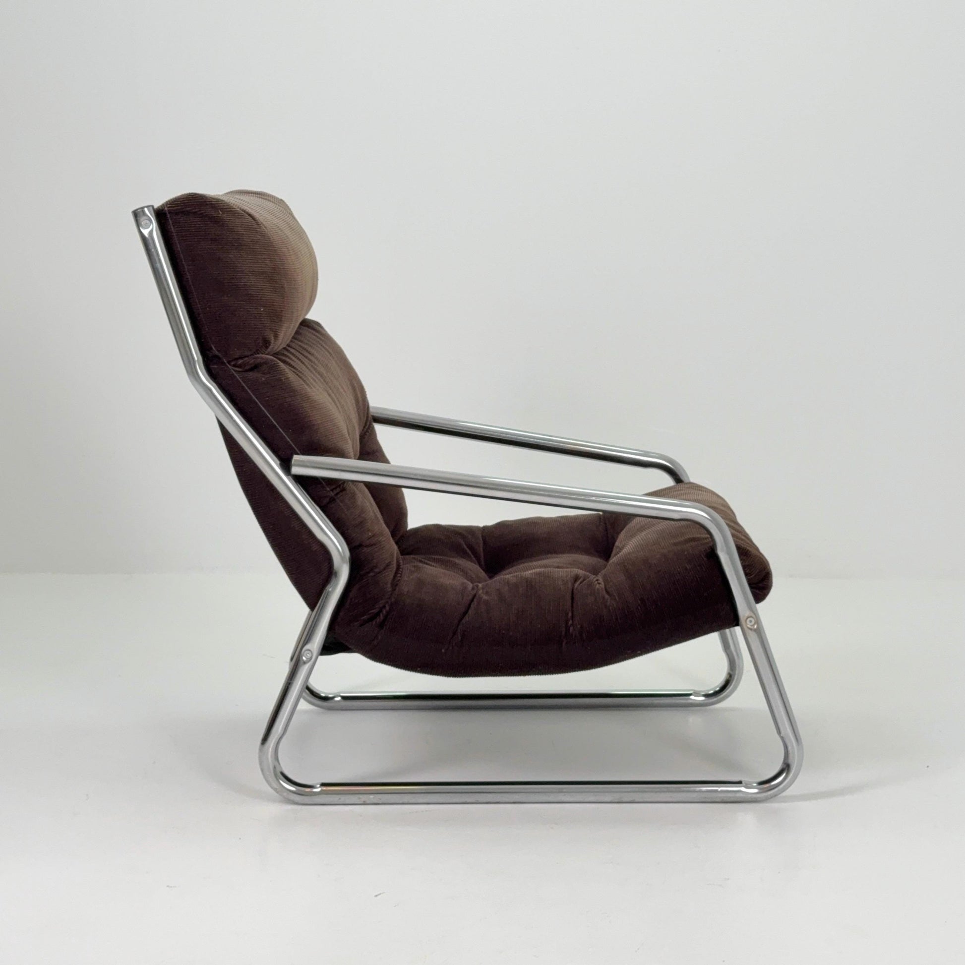 Mid century lounge chair By Gillis Lundgren Ikea Hoss Sweden 1970s