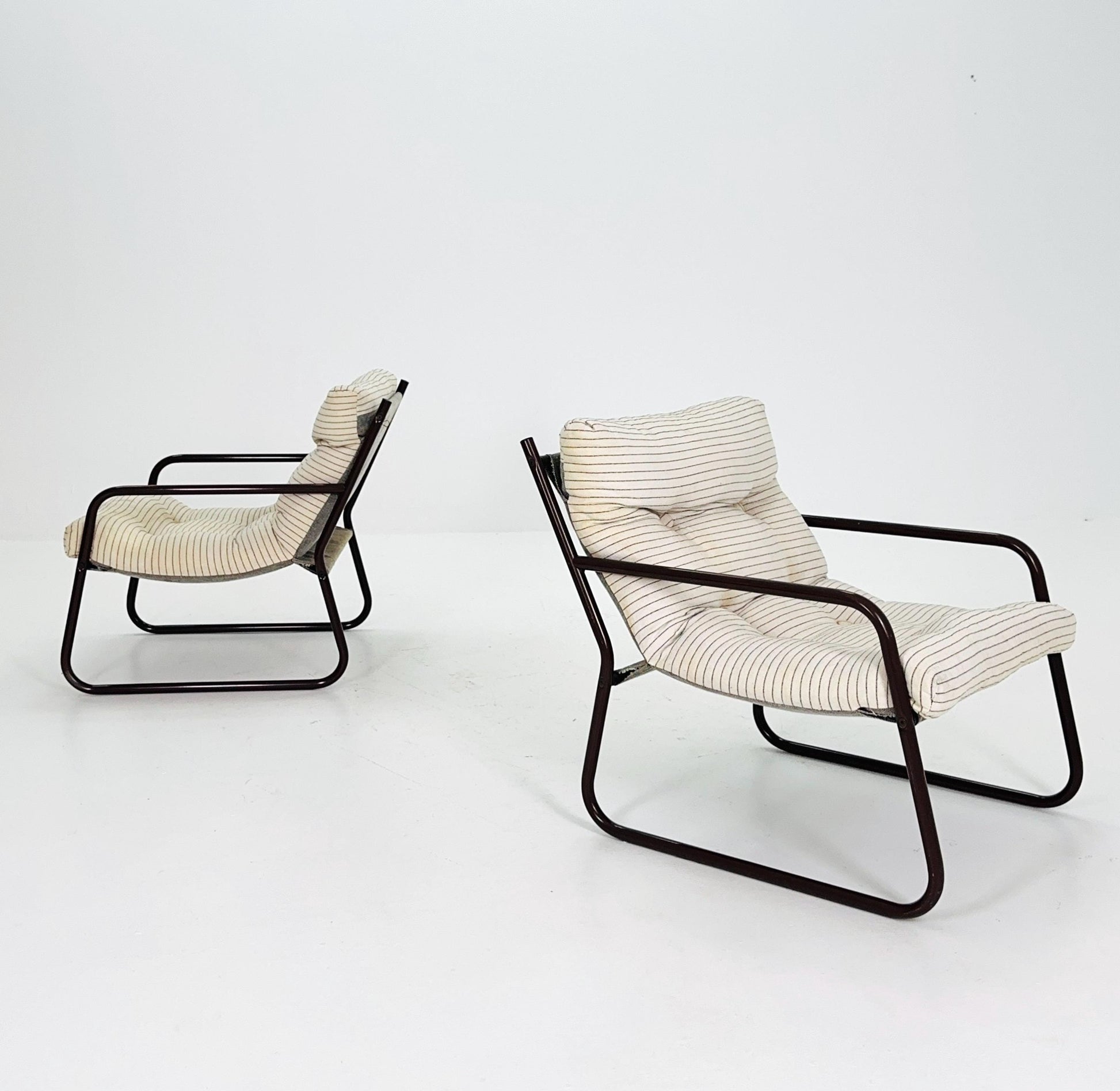 set of 2 Model Pixi Version lounge armchairs by Gillis Lundgren for Ikea, 1970s