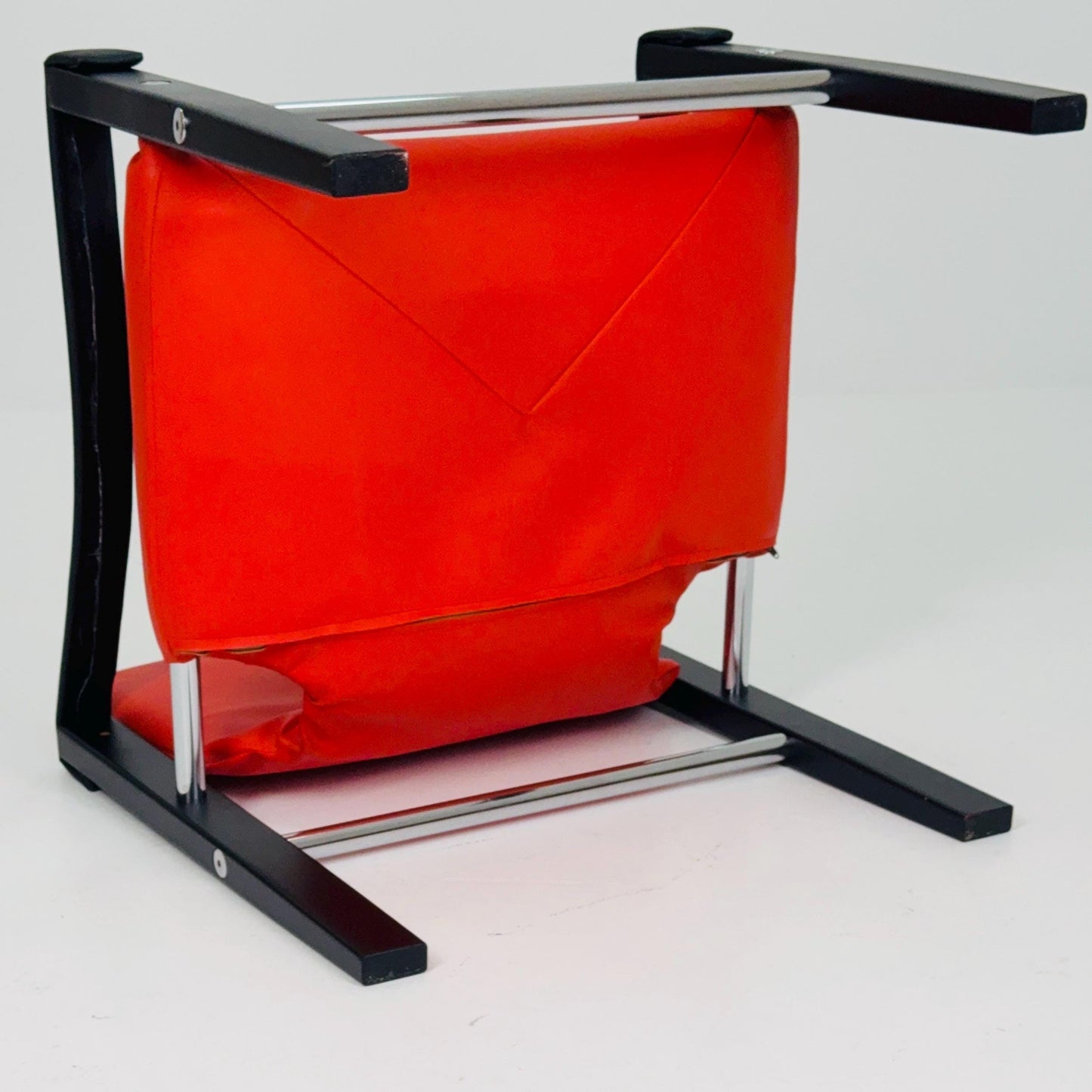 Mid century Red leather Safari armchairs from Arkana by Maurice Burke, United Kingdom 1970s Scotland