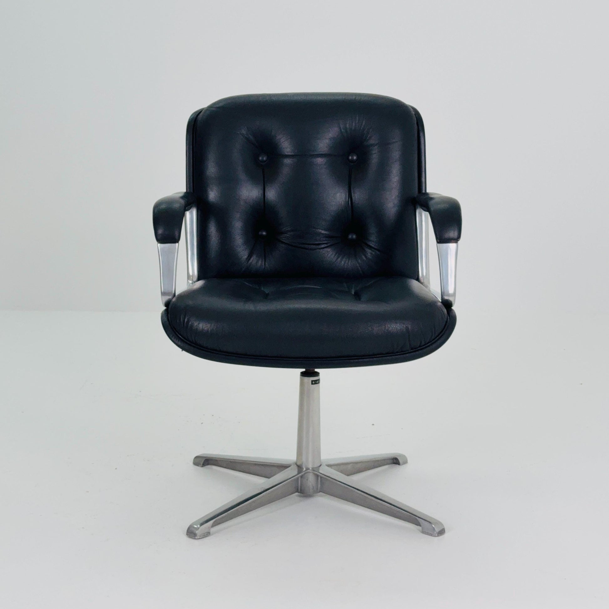 Mid Century Executive Swivel Desk Chair by Osvaldo Borsani for Blaha, 1980s