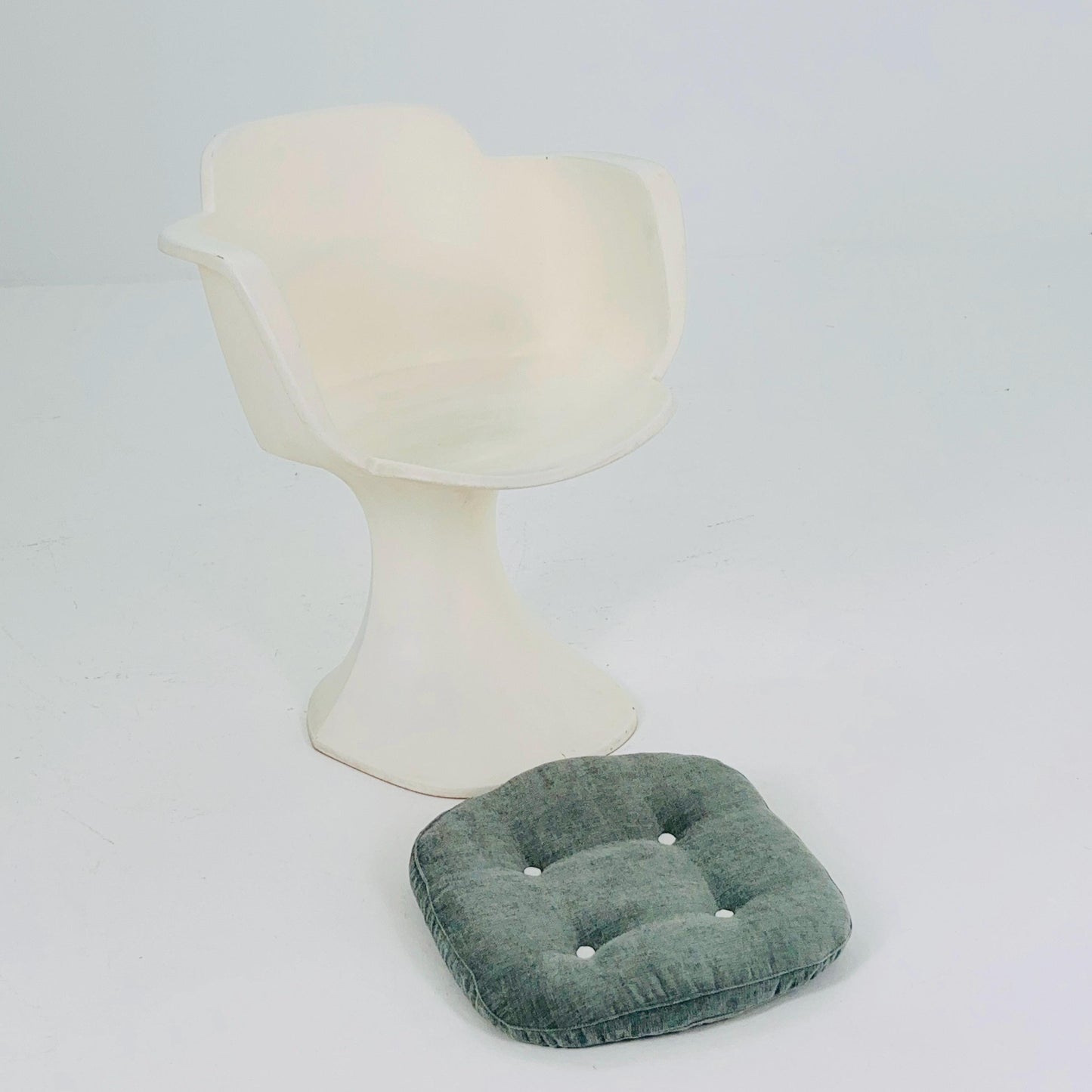 Space Age Fiberglass Lounge Chair by HT-Collection Finland, 1970s