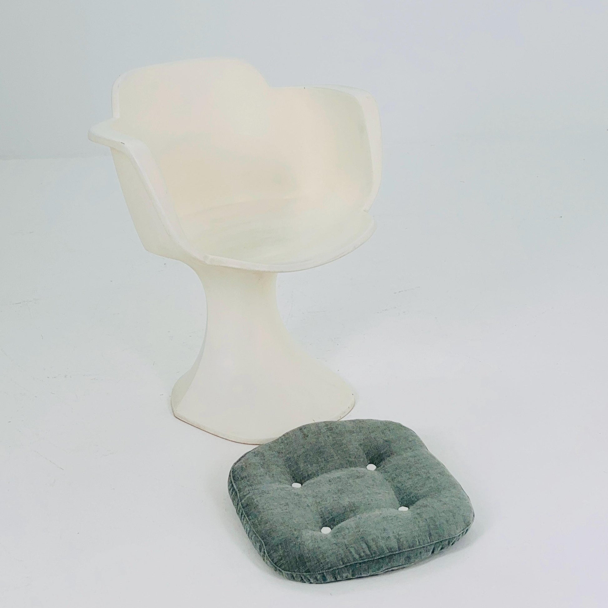 Space Age Fiberglass Lounge Chair by HT-Collection Finland, 1970s