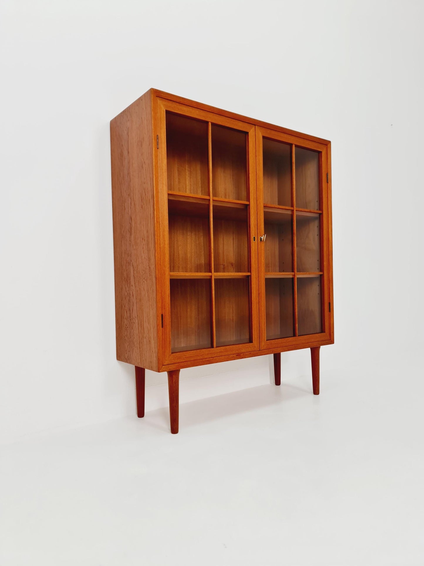 Vintage Mid century Danish Highboard Showcase by Lyby Møbler, Denmark, 1960s
