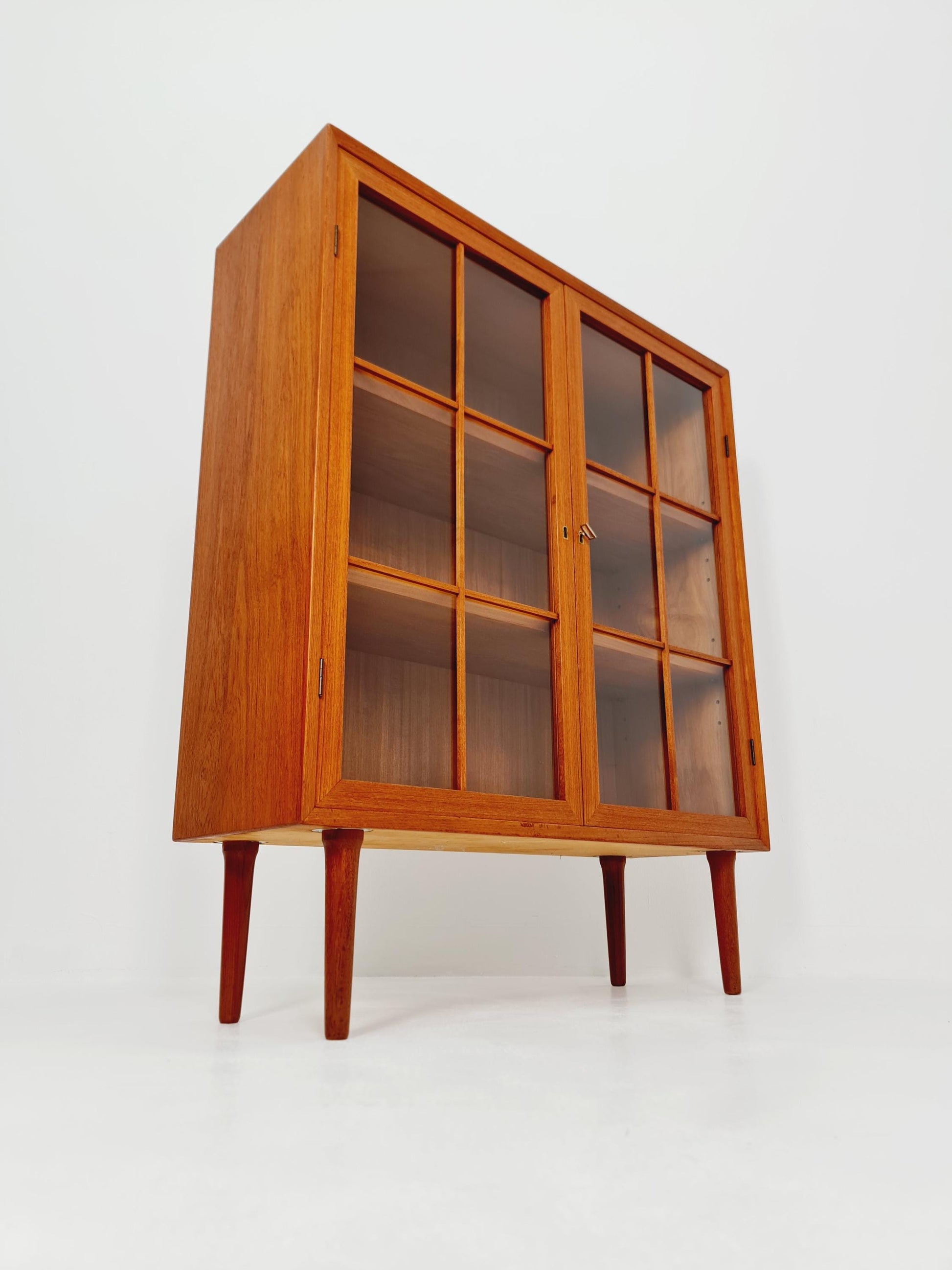 Vintage Mid century Danish Highboard Showcase by Lyby Møbler, Denmark, 1960s